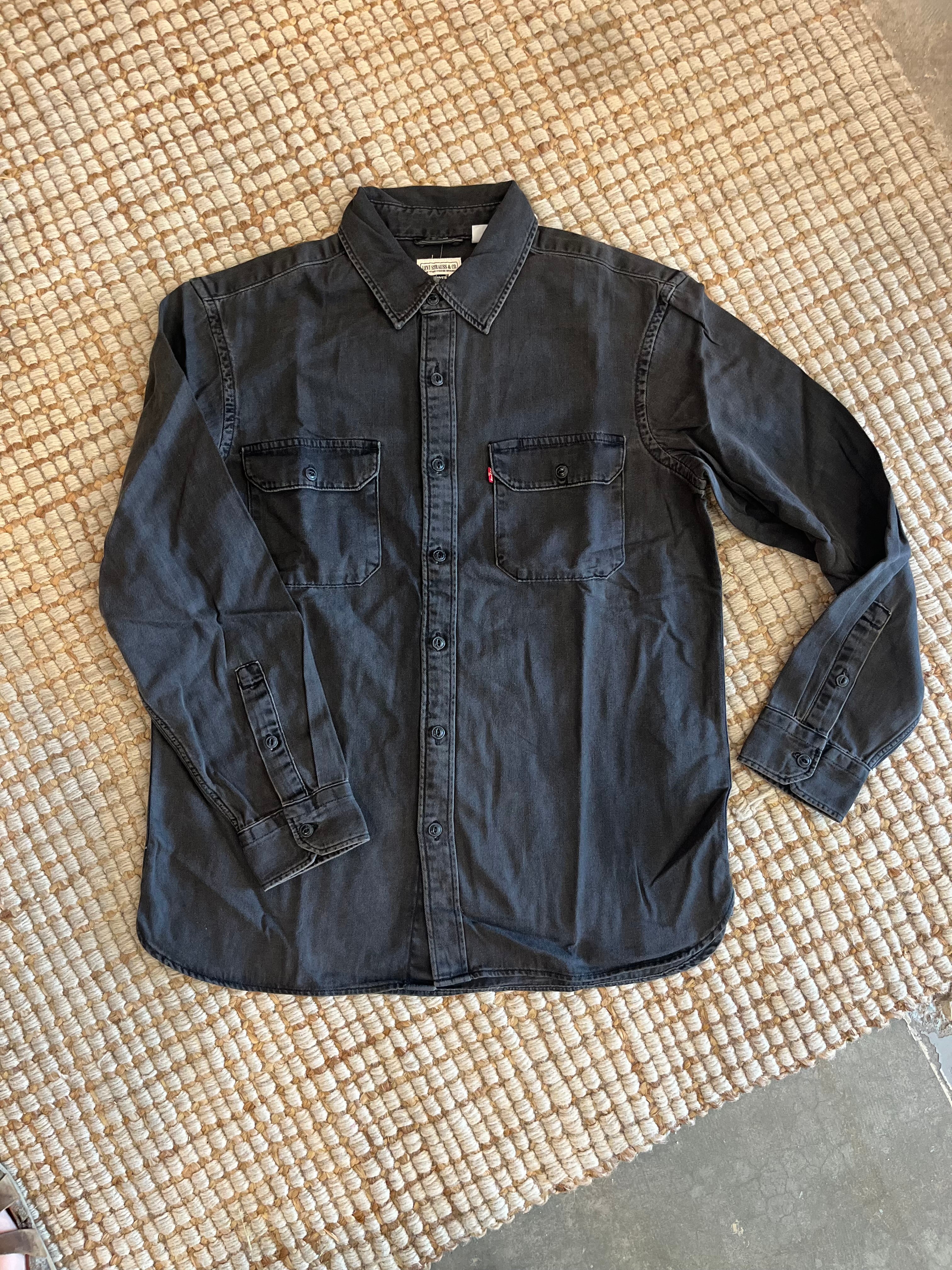 Levi's | Men's Classic Denim Shirt | Black