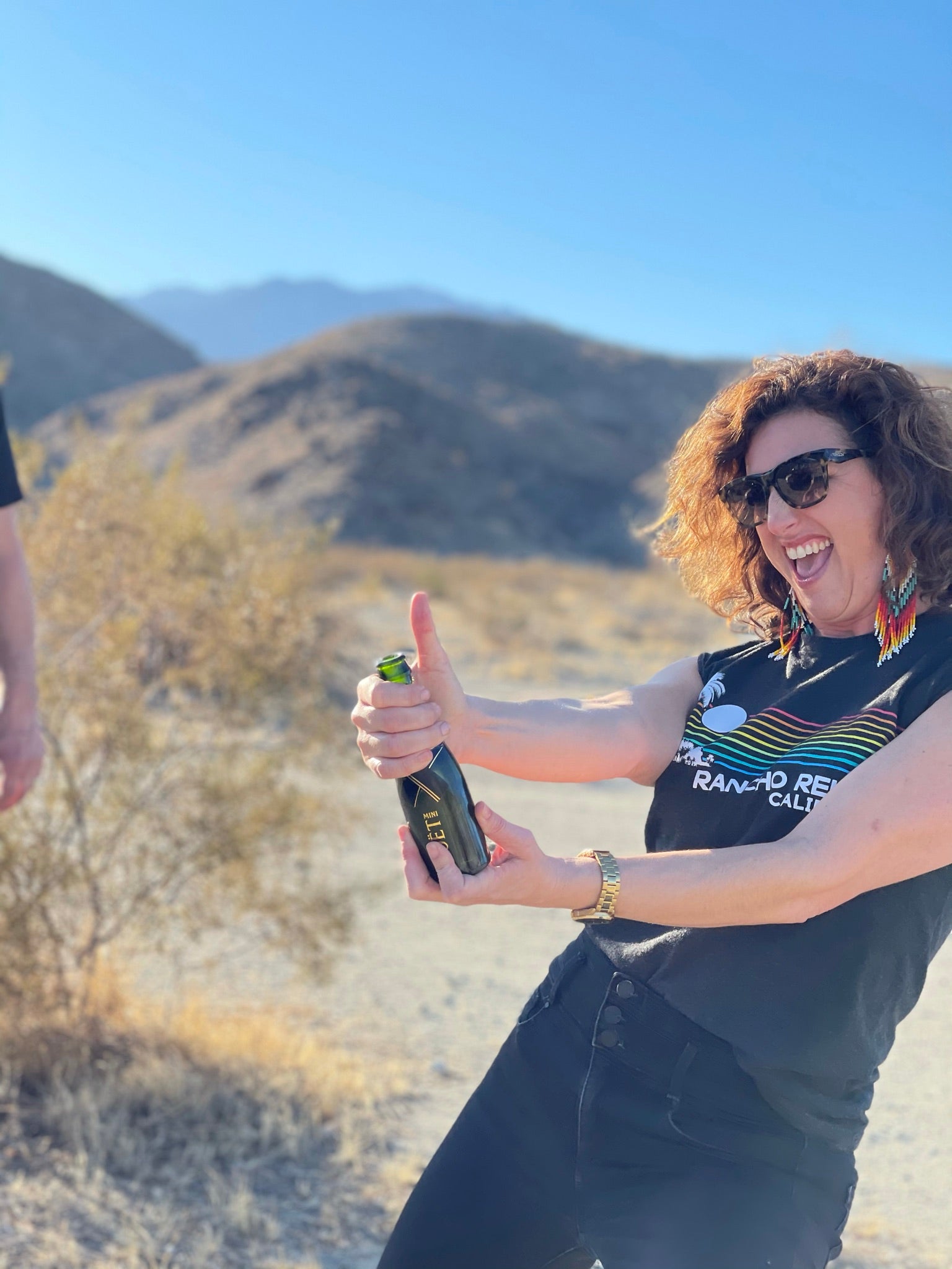 Sunset Lines tee - Rancho Relaxo