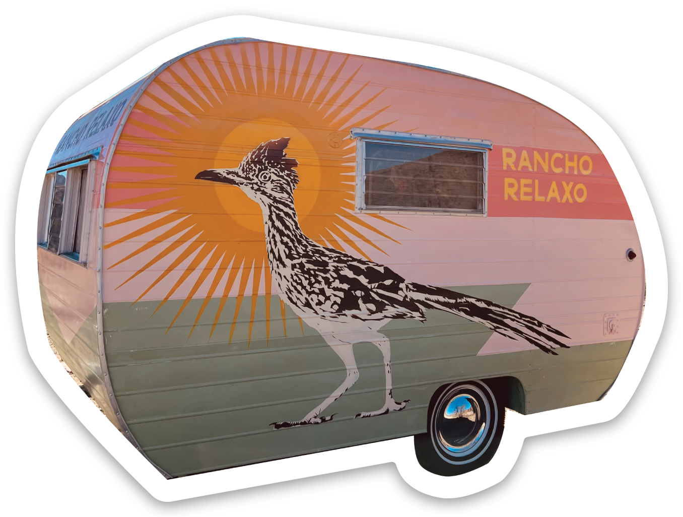 Sunny Sticker - Rancho Relaxo