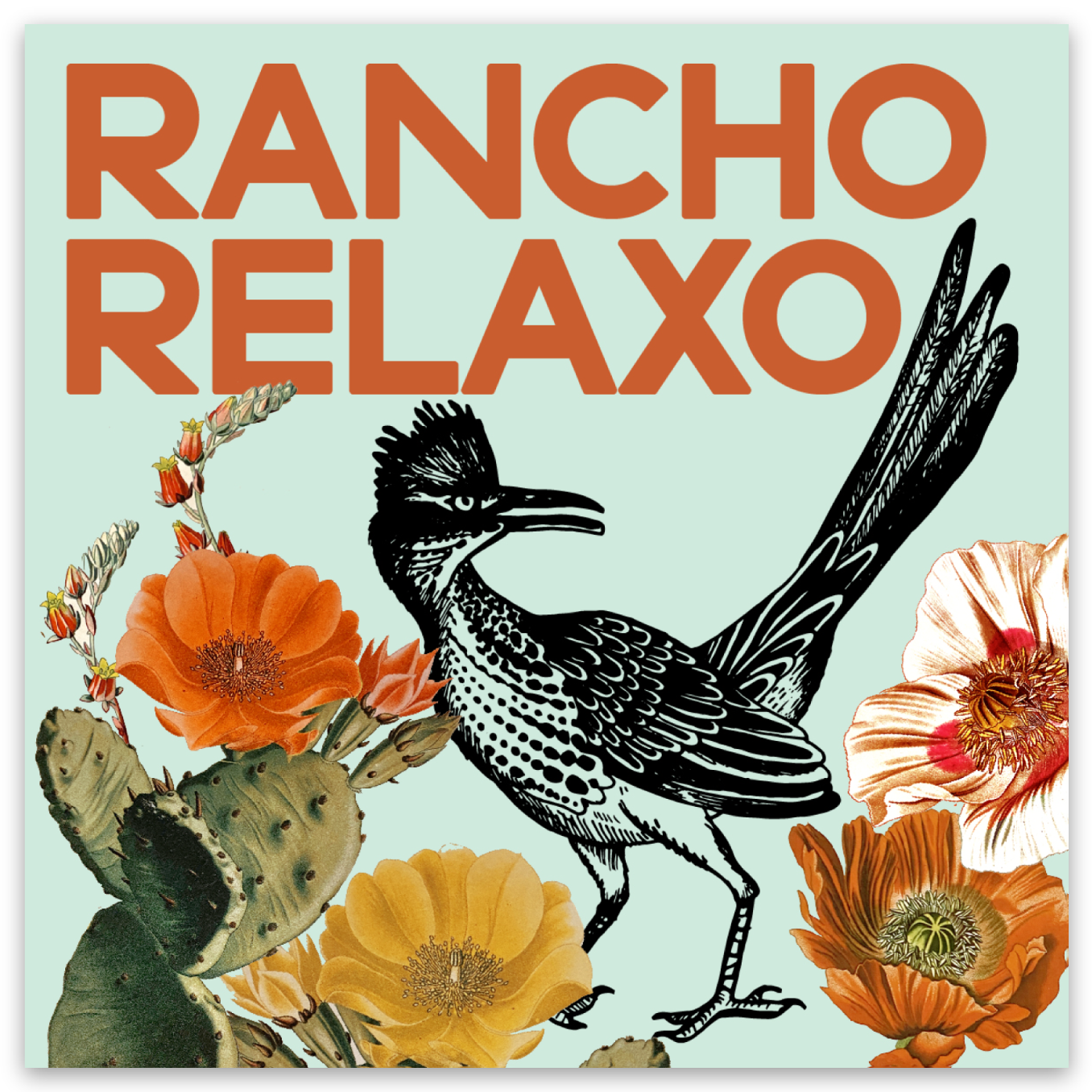 Desert Botanical Sticker - Rancho Relaxo