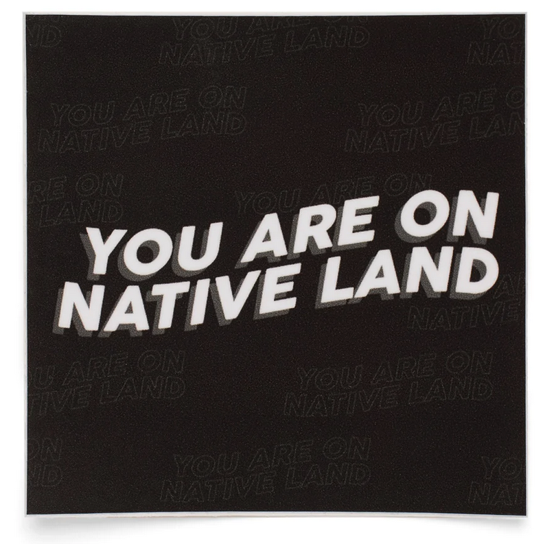 Native Land Sticker