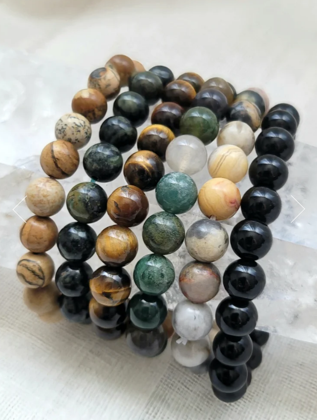 Beaded Gemstone Bracelet