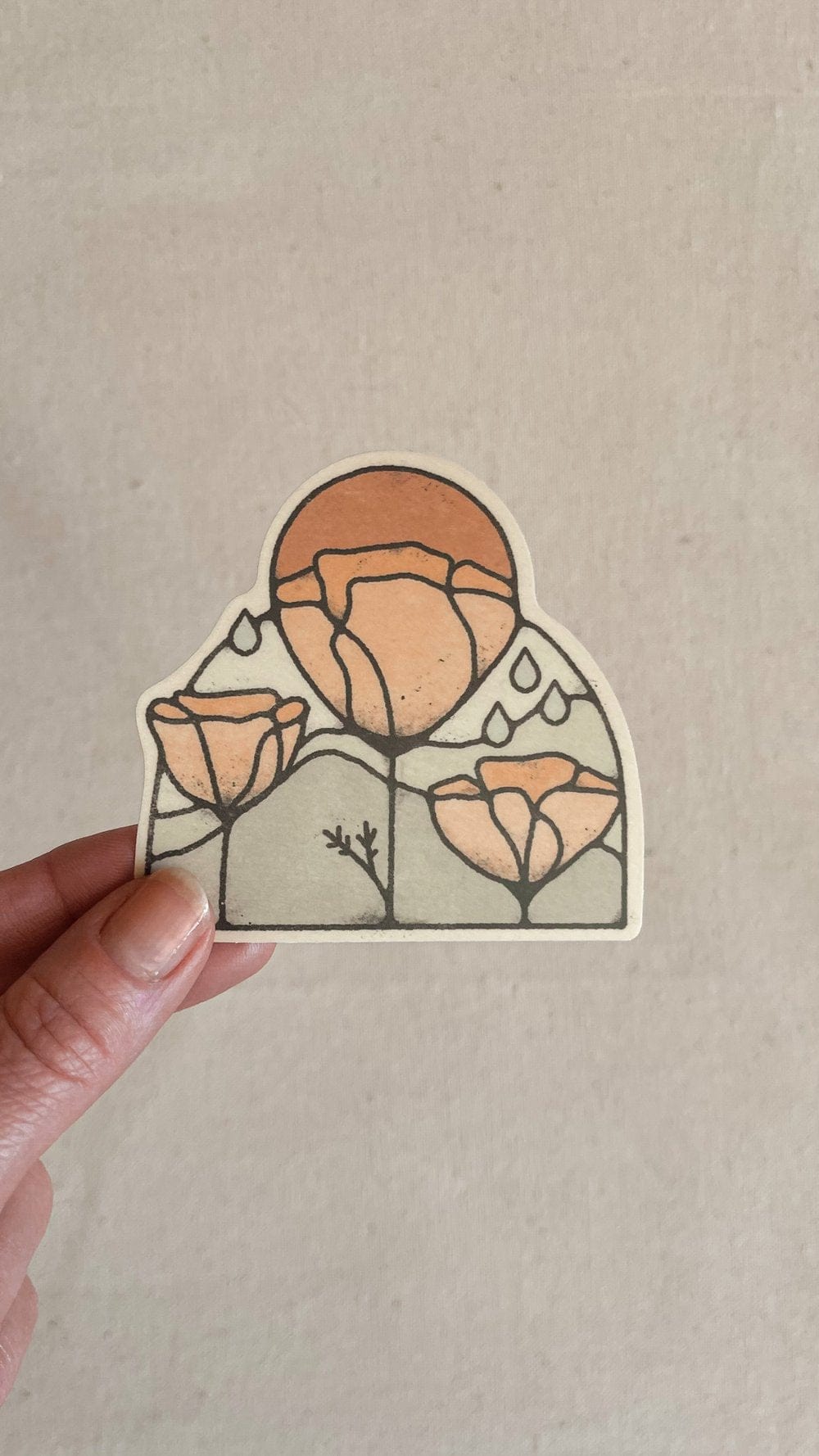 Amber Morgan Stickers By Amber available in Joshua Tree at JT Trading Post