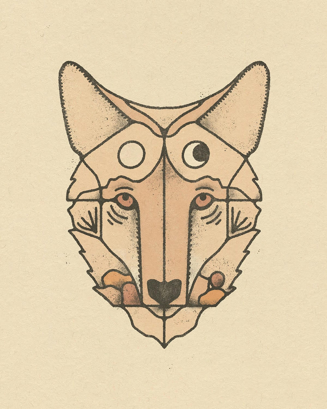Amber Morgan Desert Coyote available in Joshua Tree at JT Trading Post