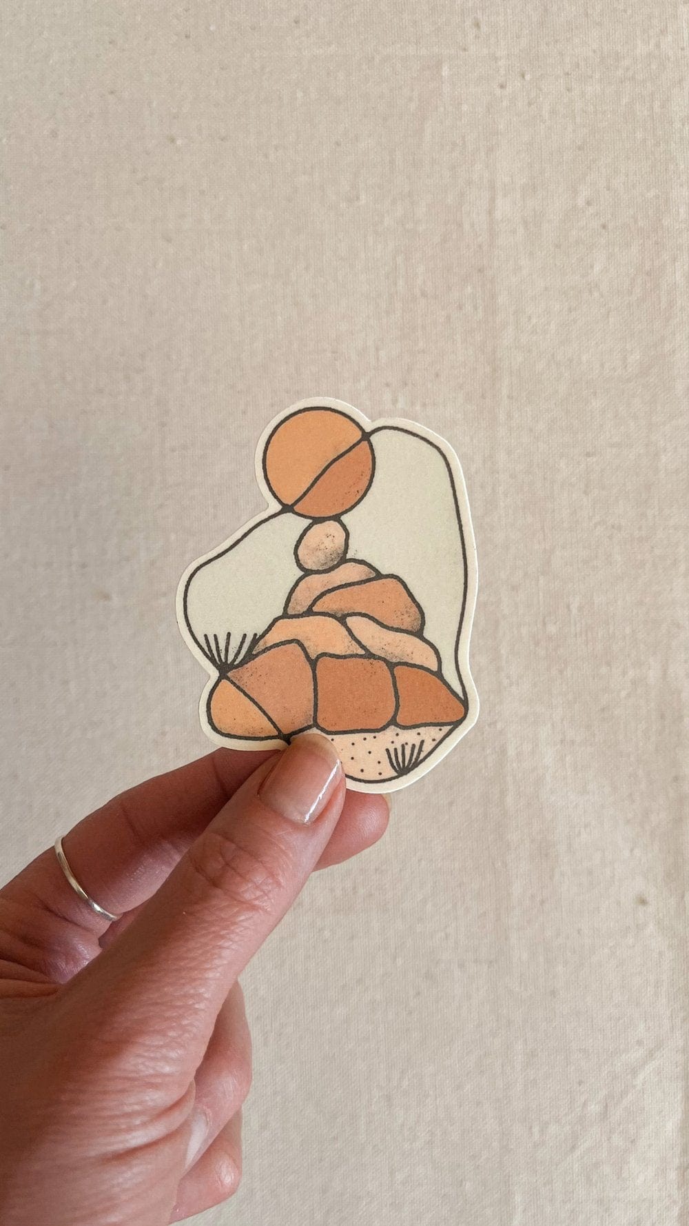 Amber Morgan Stickers By Amber available in Joshua Tree at JT Trading Post