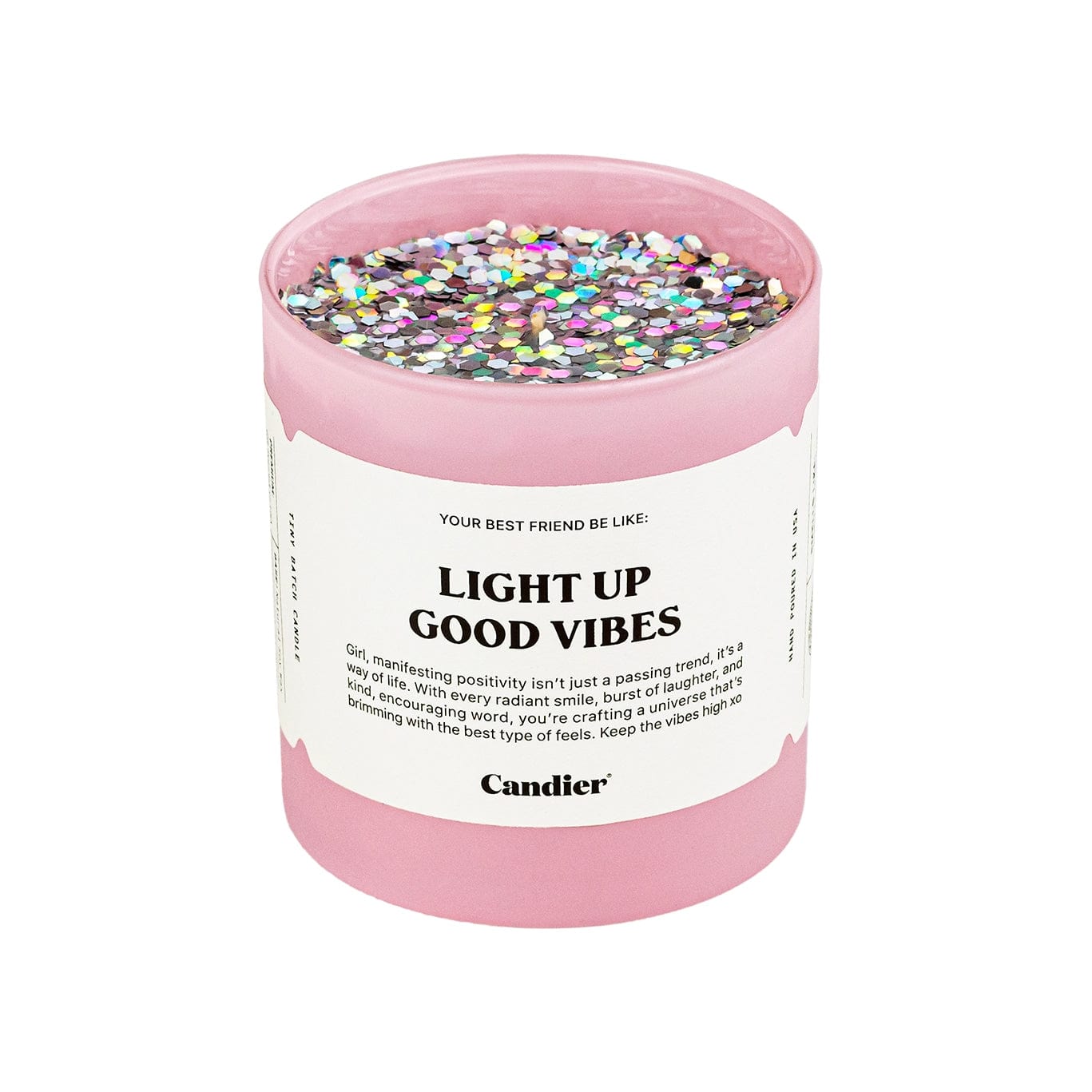 Boho Bloom Light Up Good Vibes Candle