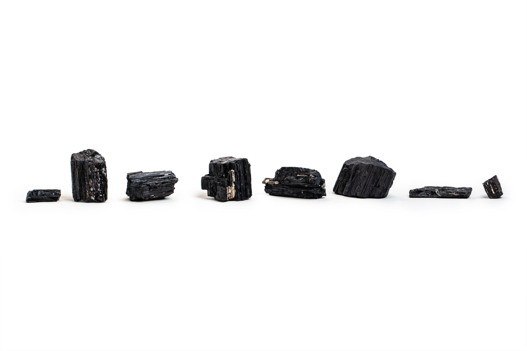 Rough Black Tourmaline Crystal  Grounding Stone