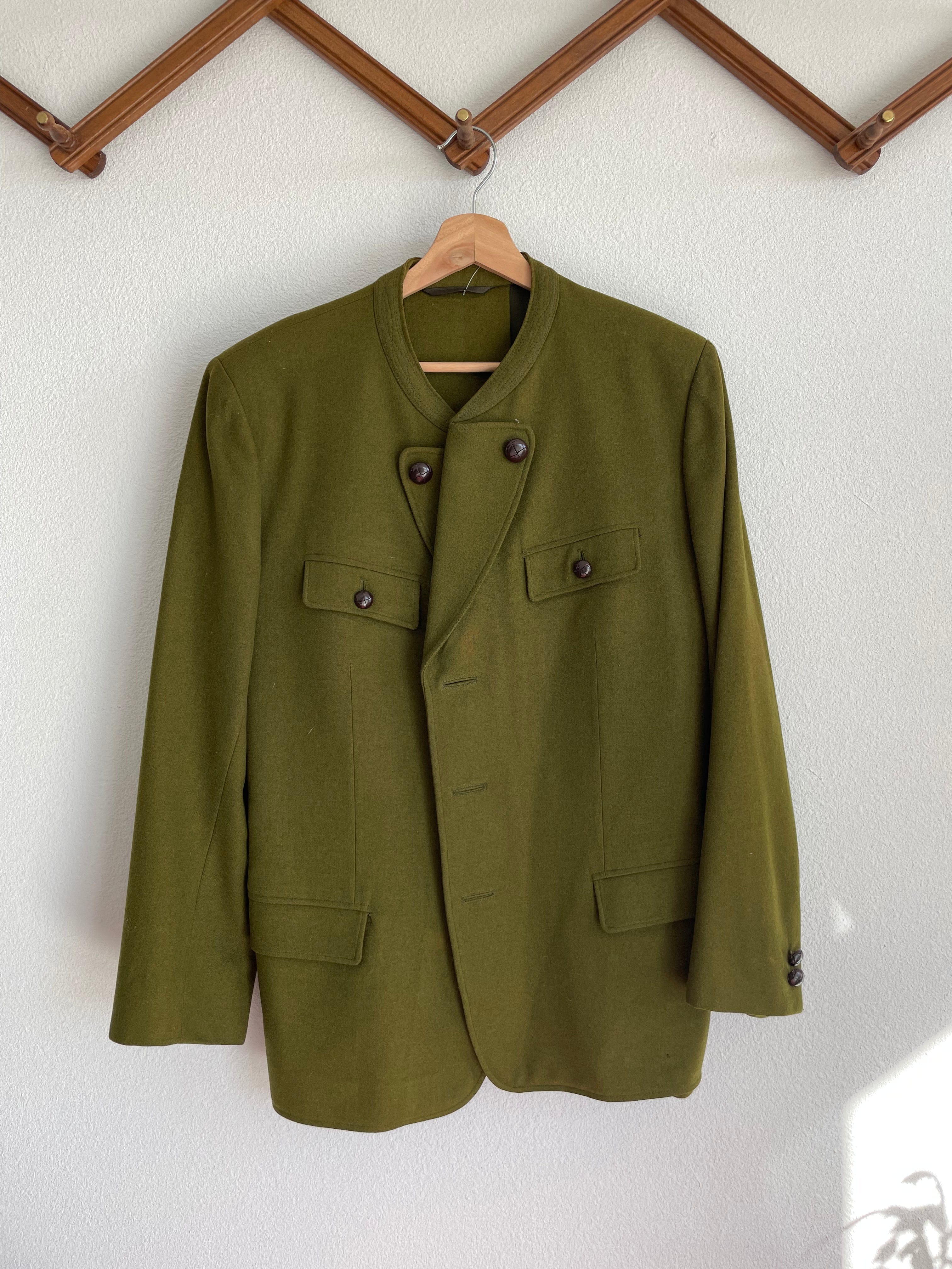 Desert Dreaming Vintage 1950s Austria Military Coat