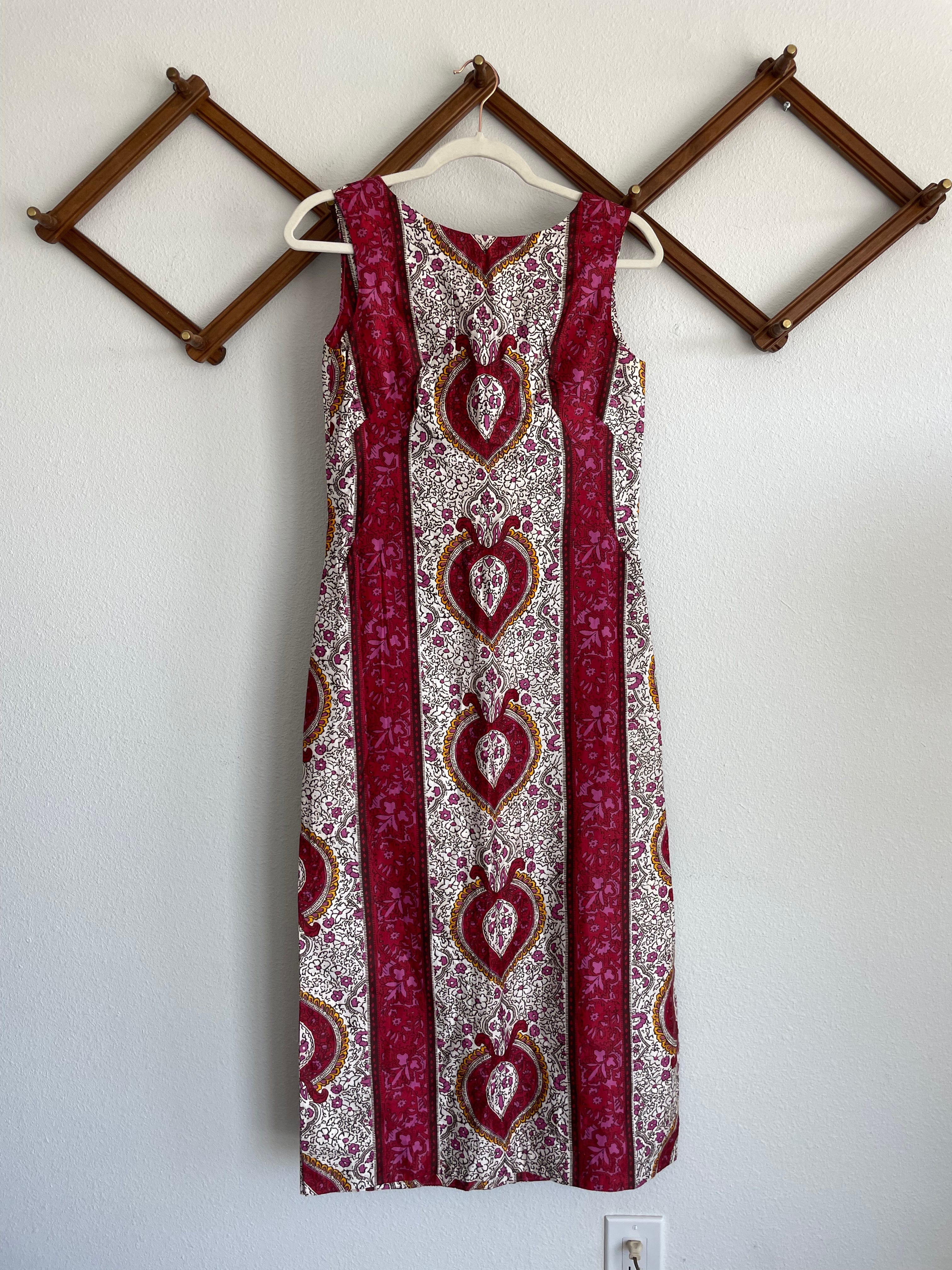 Desert Dreaming Vintage 70s bohemian dress Sz S