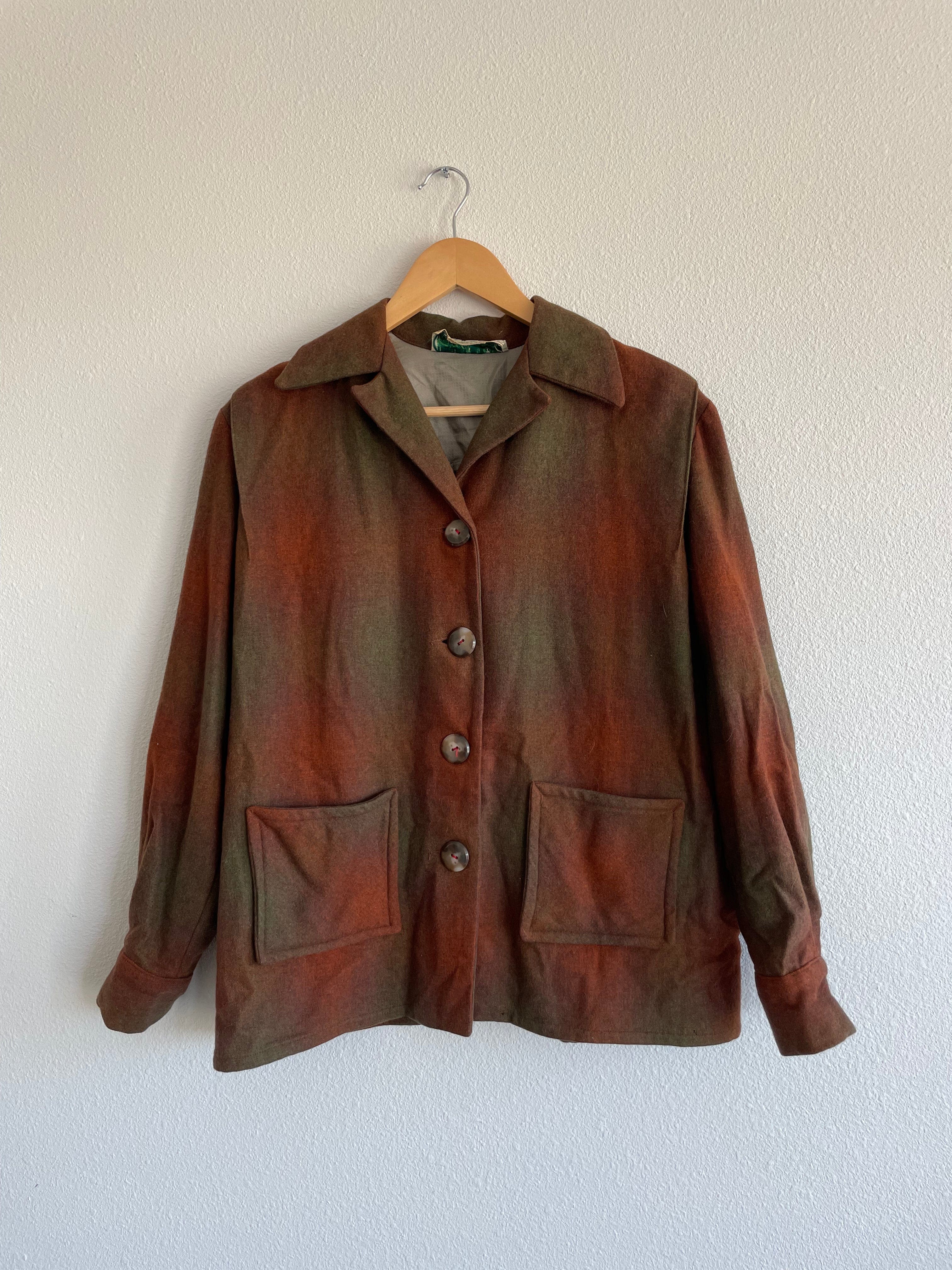 Desert Dreaming Vintage Tregos Westwear Shadowbox Flannel Jacket