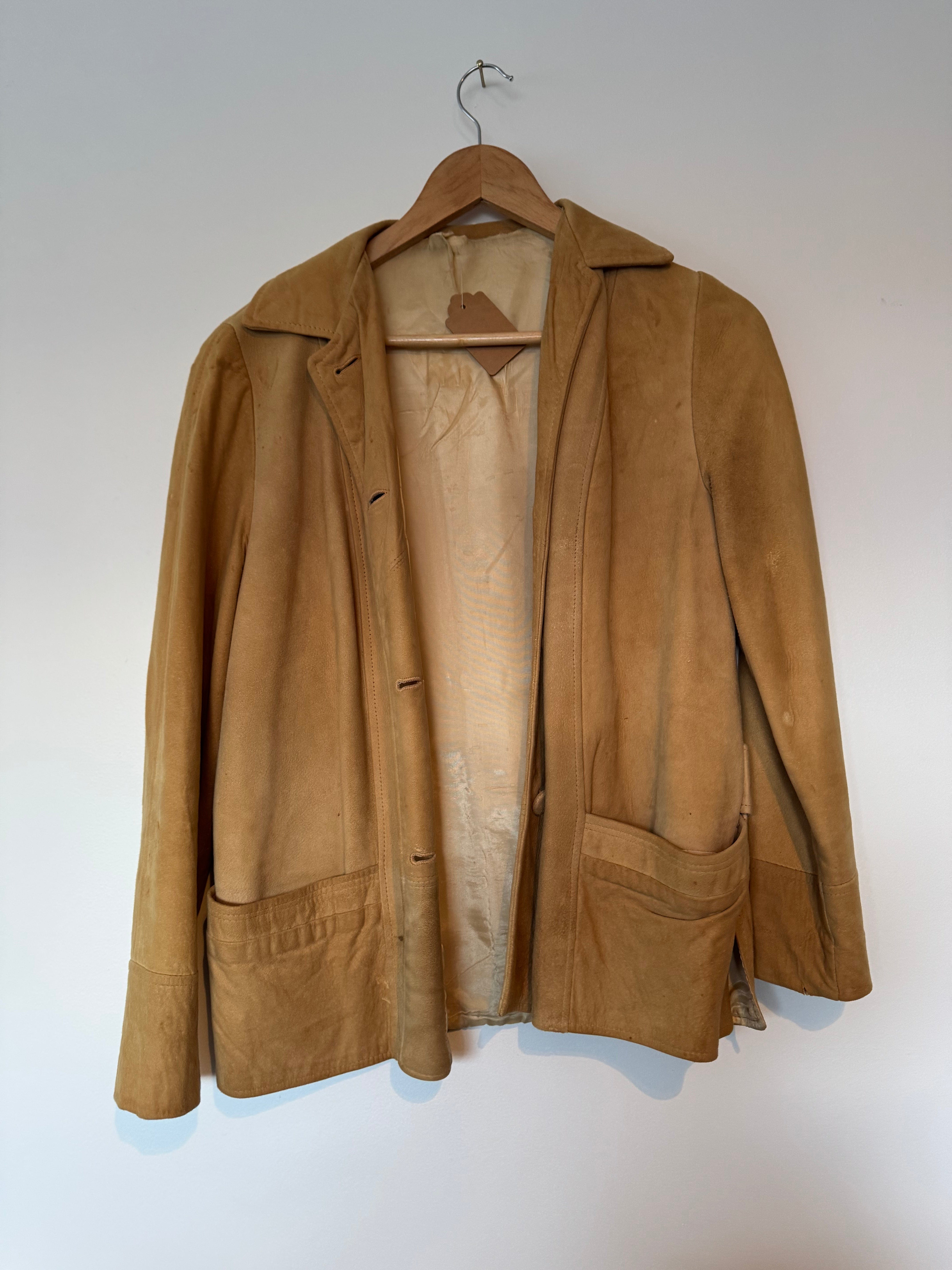 Desert Dreaming Vintage Vintage Leather Jacket AS IS Sz S-M