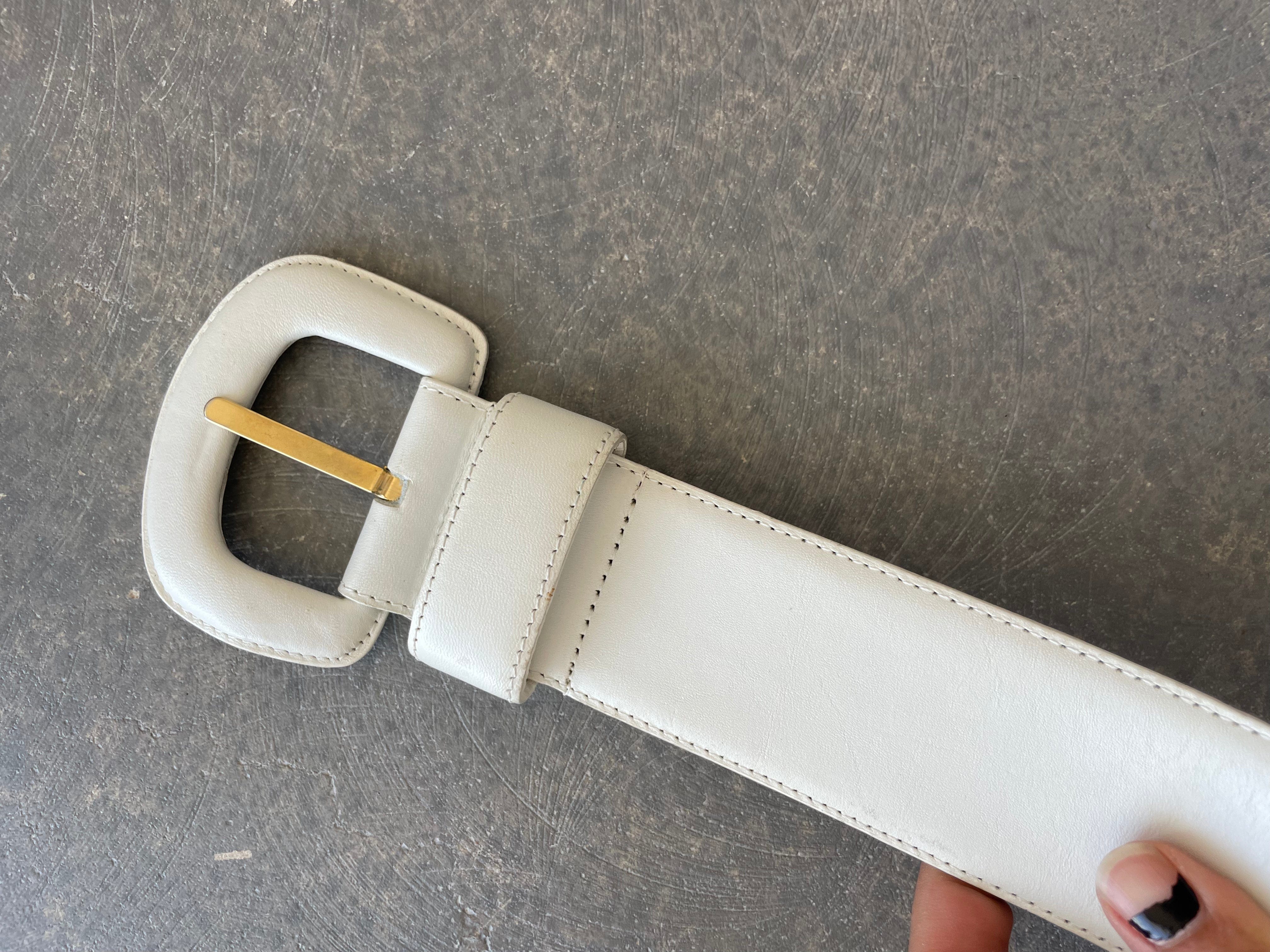 Desert Dreaming Vintage Vintage white belt Sz S