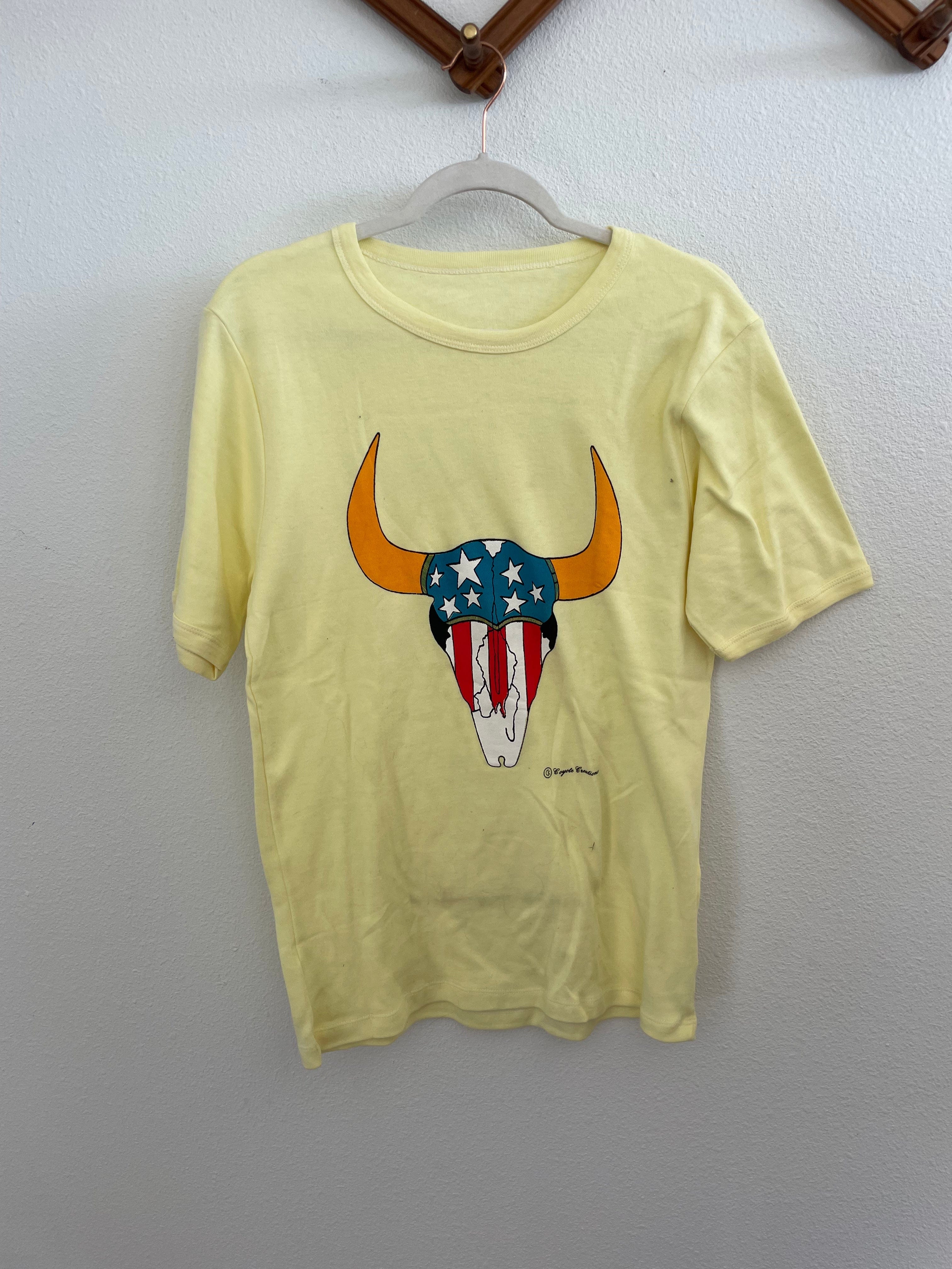 Desert Dreaming Vintage Vintage yellow bull tee