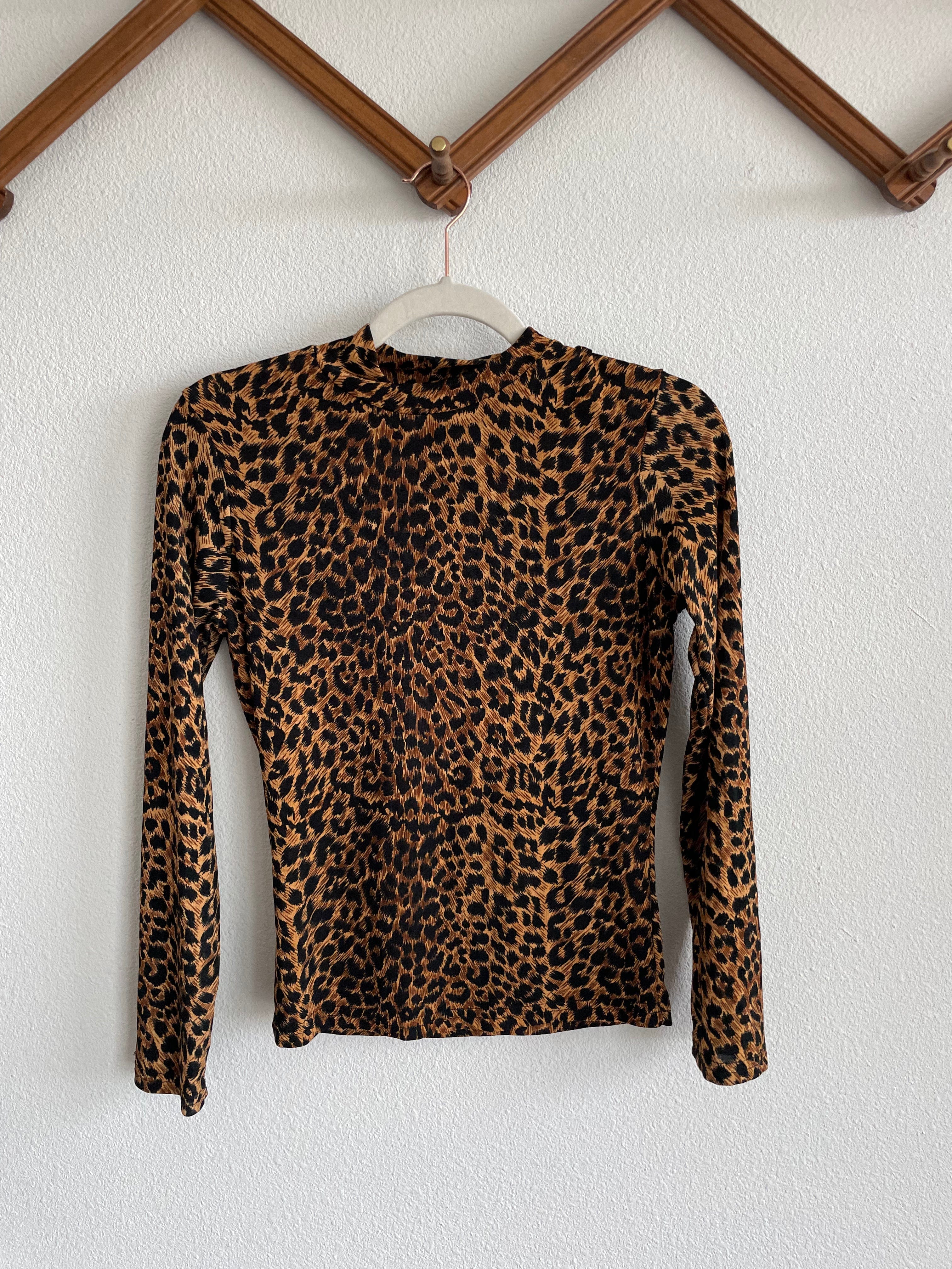 Desert Dreaming Vintage Y2K Cheetah Top Sz S / M