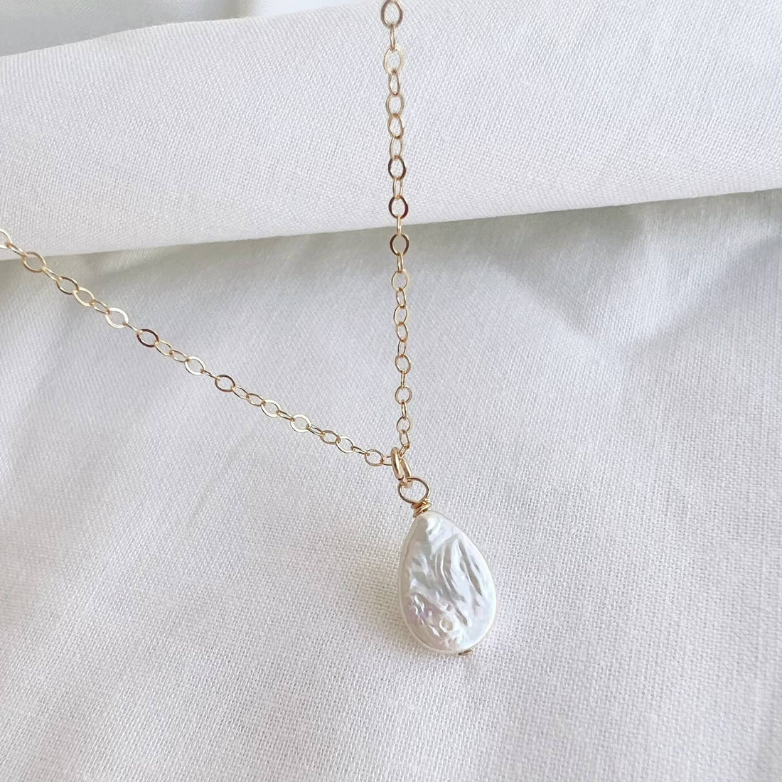 Desert Lux Cora Freshwater Pearl Necklace available in Joshua Tree at JT Trading Post