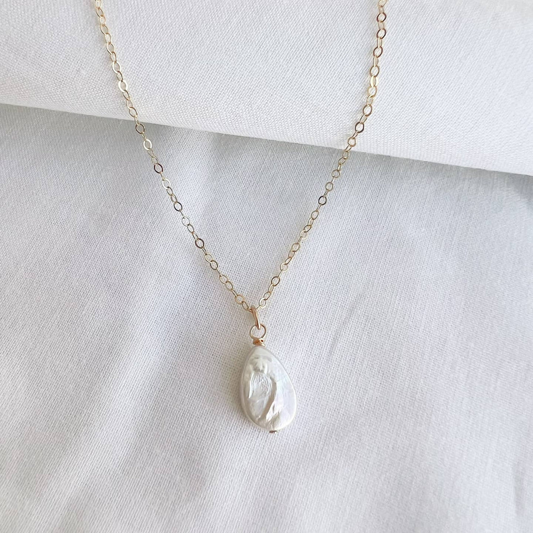 Desert Lux Cora Freshwater Pearl Necklace available in Joshua Tree at JT Trading Post