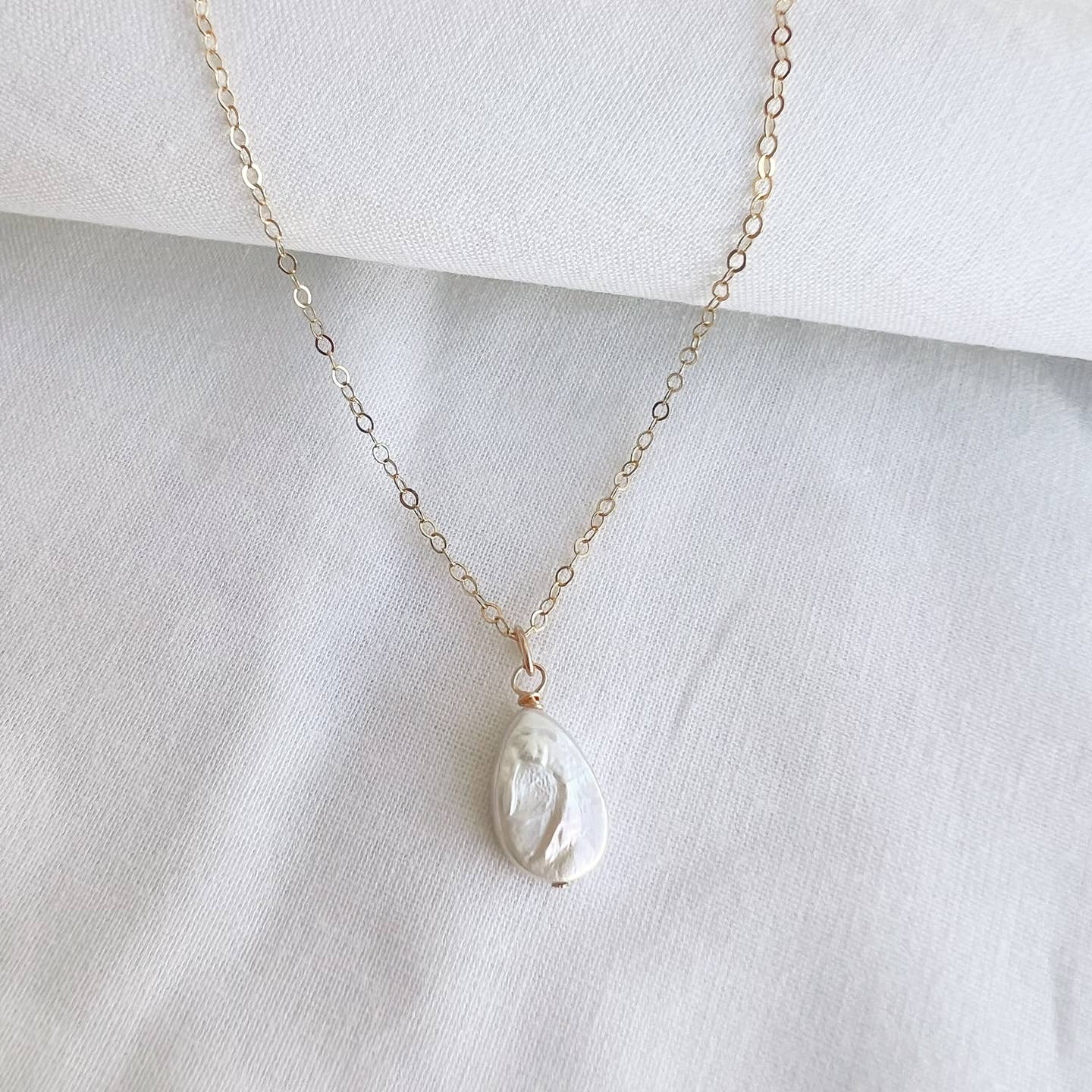 Desert Lux Cora Freshwater Pearl Necklace