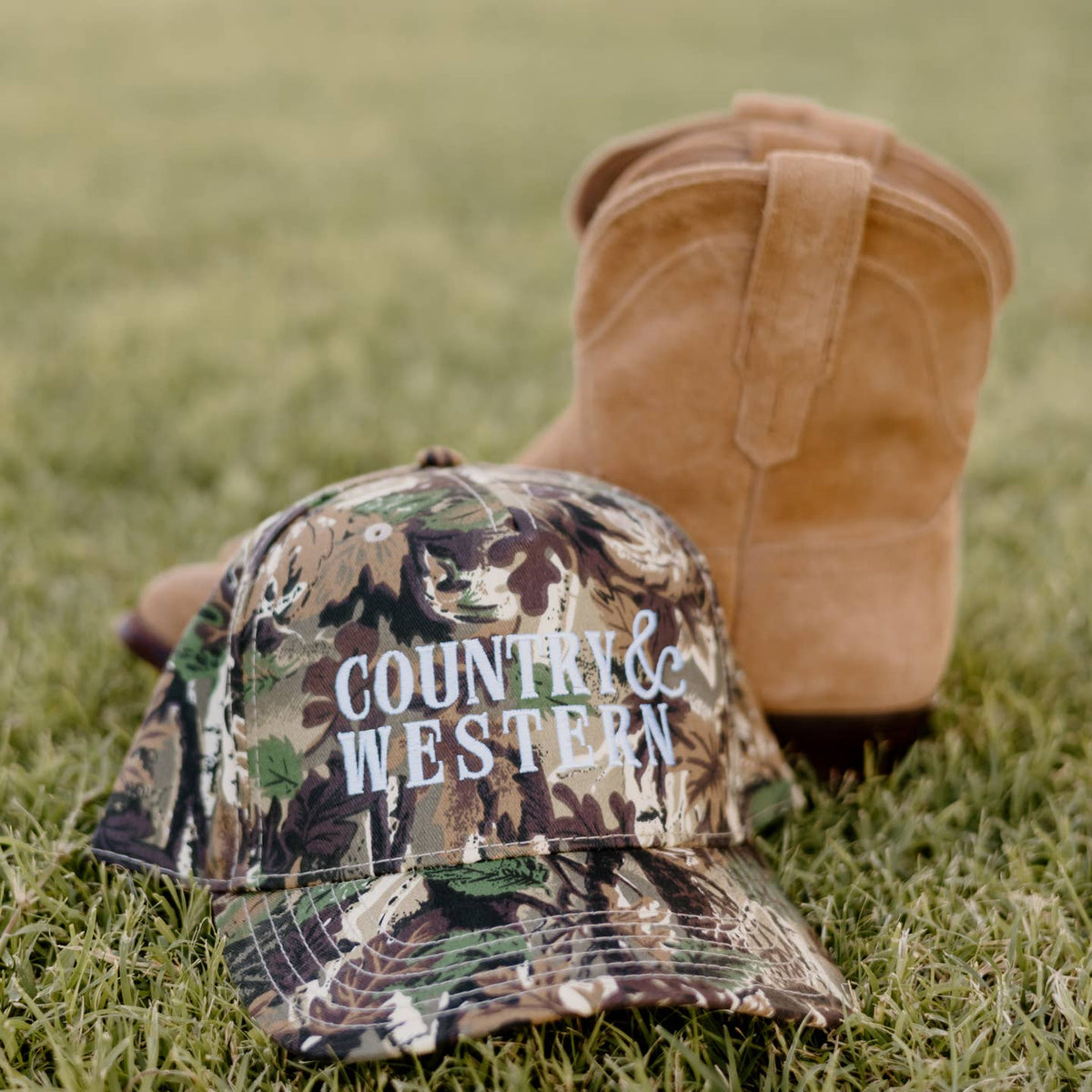 Desert Lux Country & Western Camo Hat available in Joshua Tree at JT Trading Post