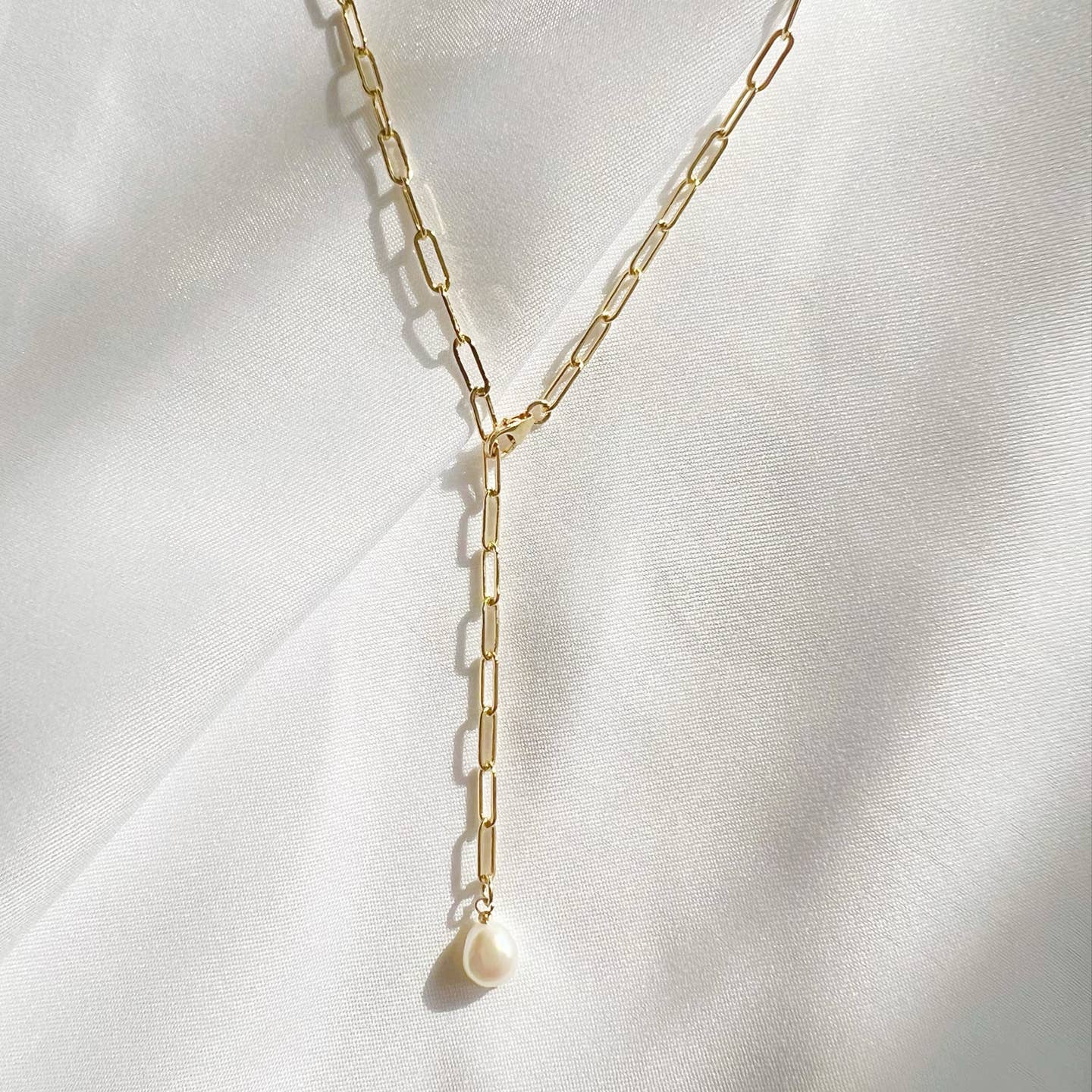 Desert Lux Elena Freshwater Pearl Necklace