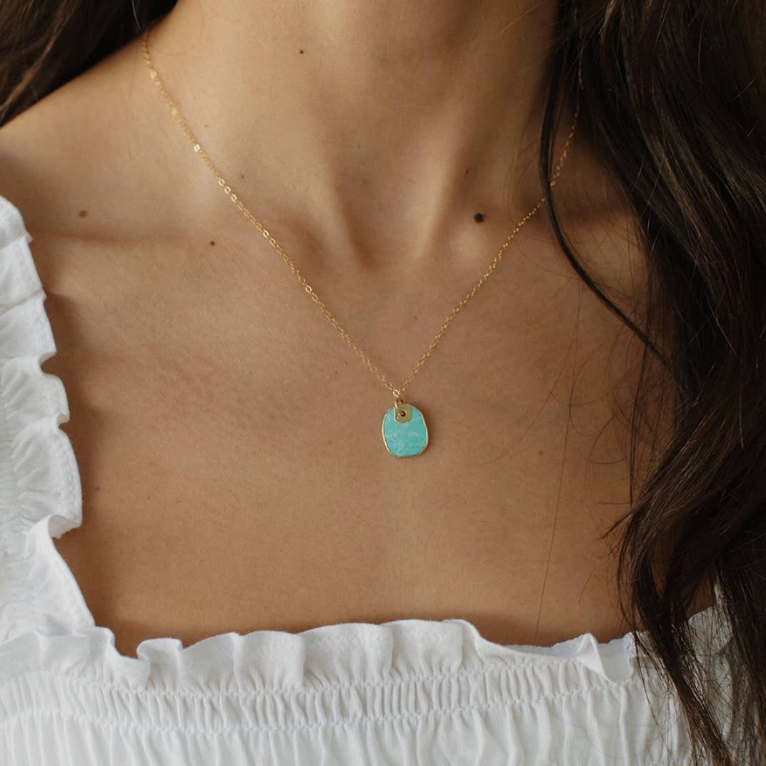 Desert Lux Free Spirit Turquoise Necklace