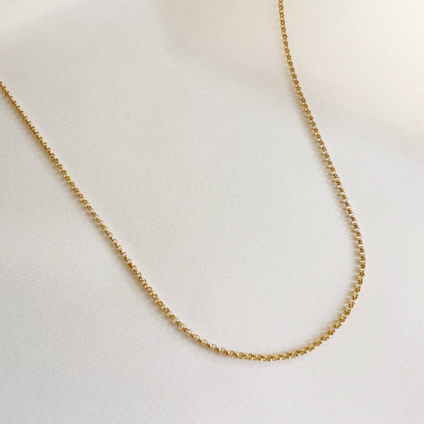 Desert Lux Landis Dainty Rolo Layering Chain Necklace available in Joshua Tree at JT Trading Post