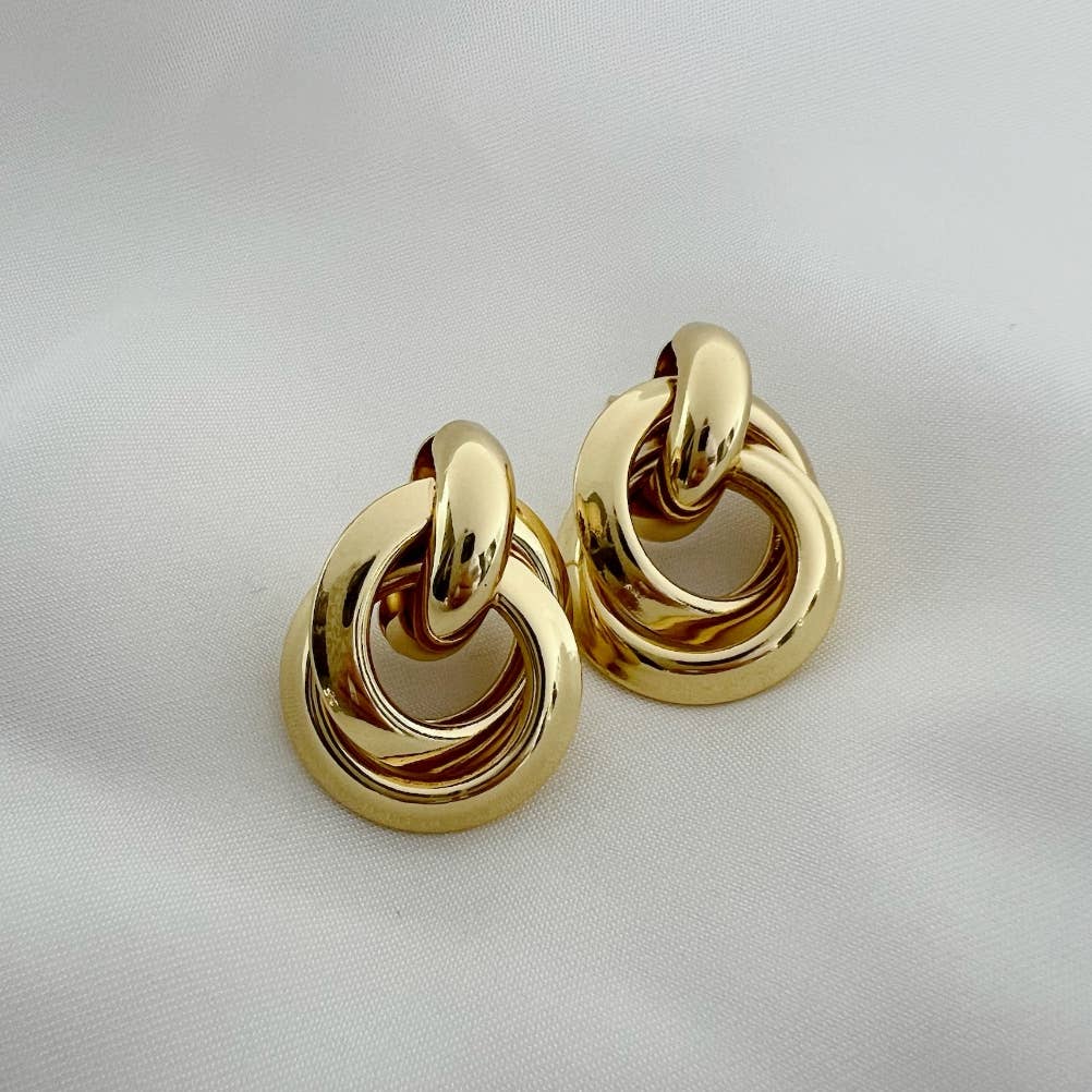 Desert Lux Neve Knot Earrings available in Joshua Tree at JT Trading Post
