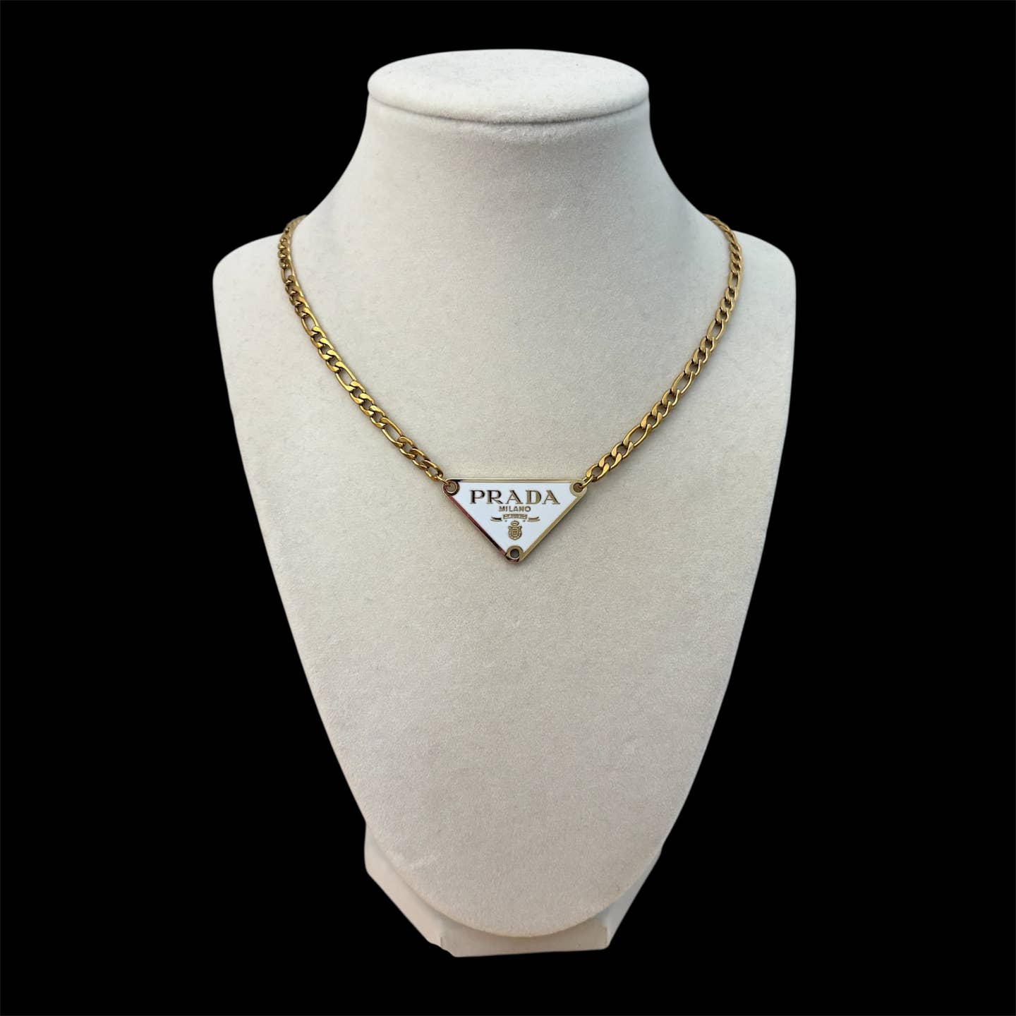 Desert Lux Repurposed Vintage Prada Necklace