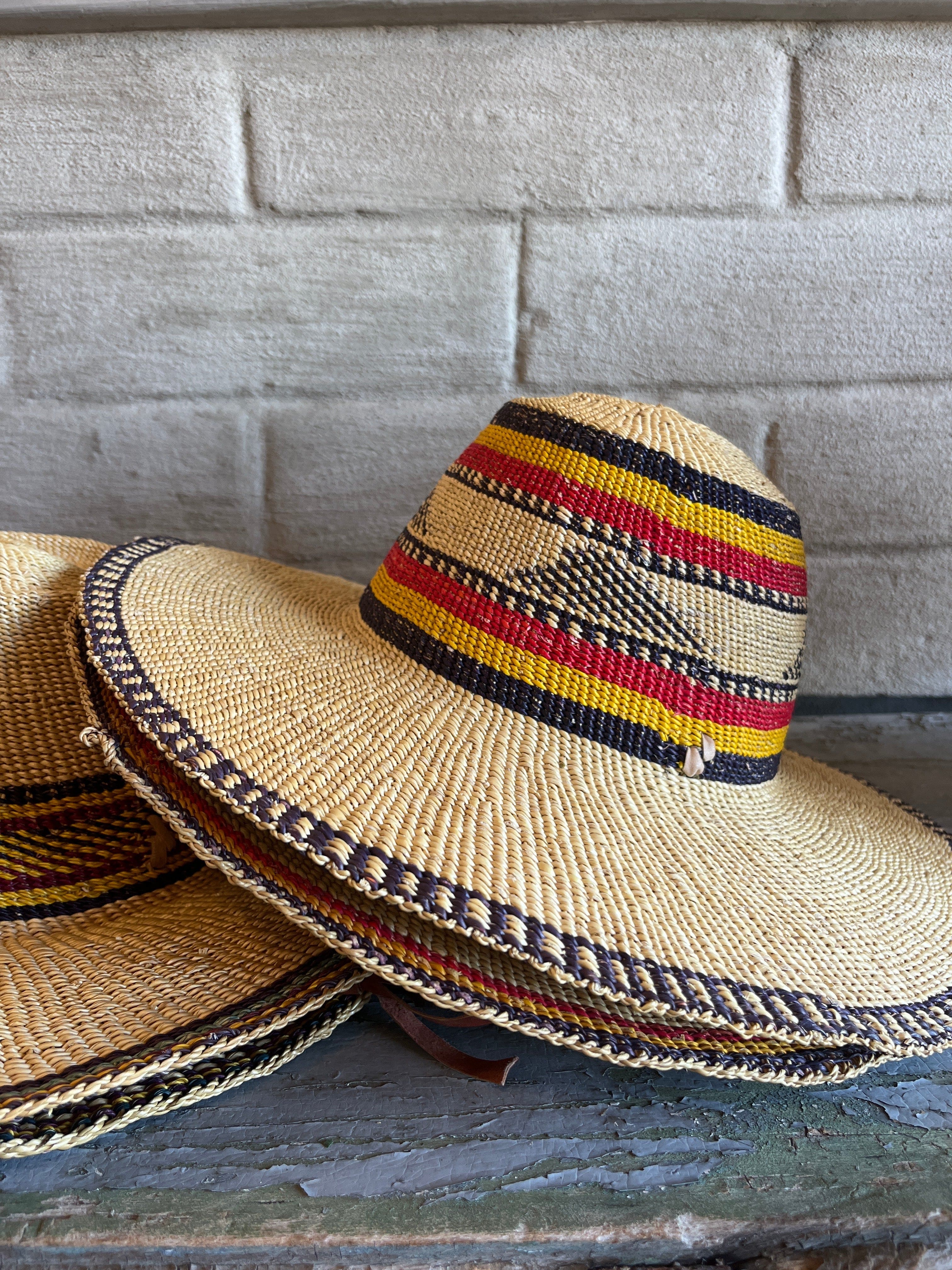 El Duende African Straw Hat