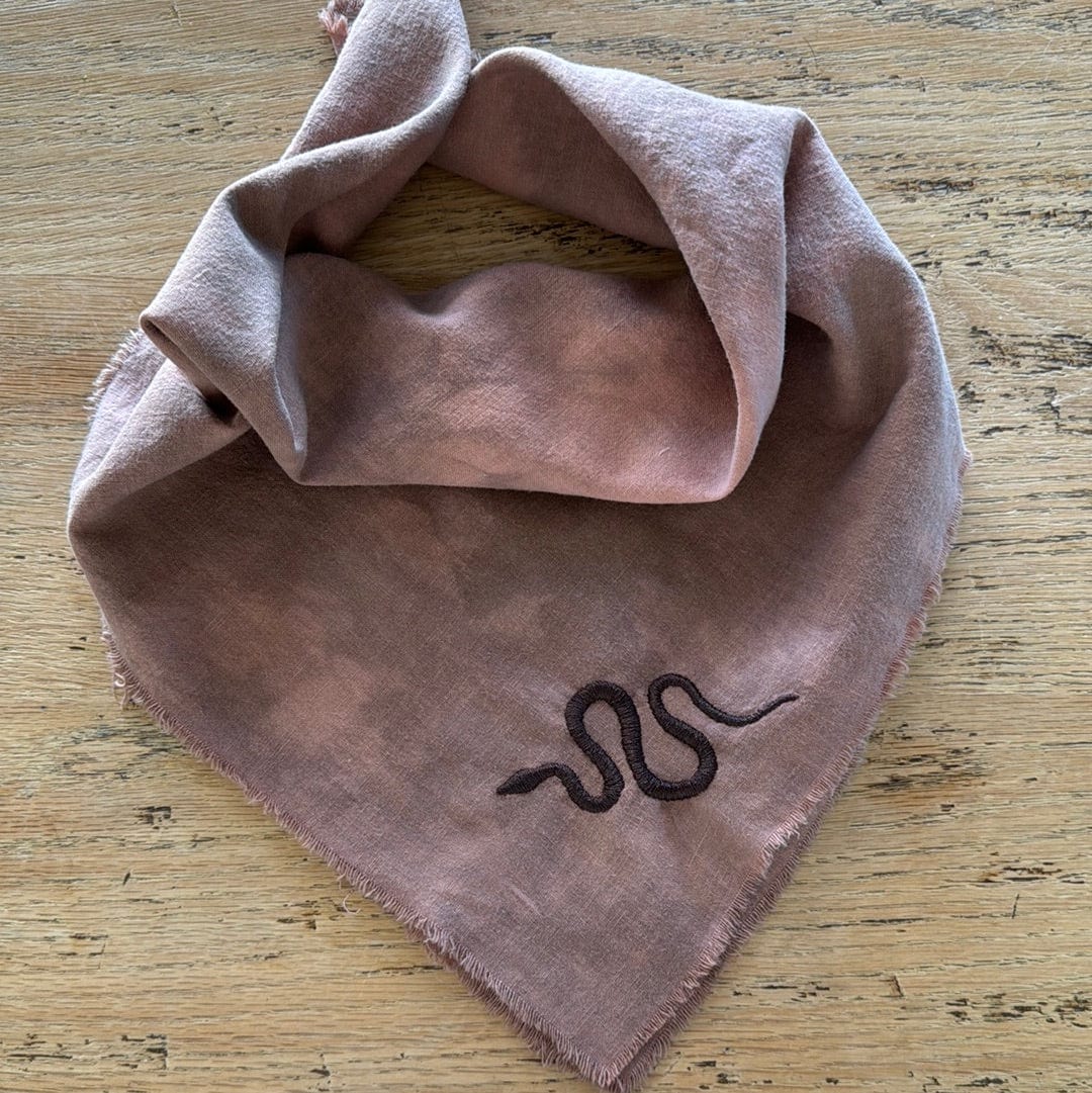 El Duende Hand Dyed Snake Bandanas