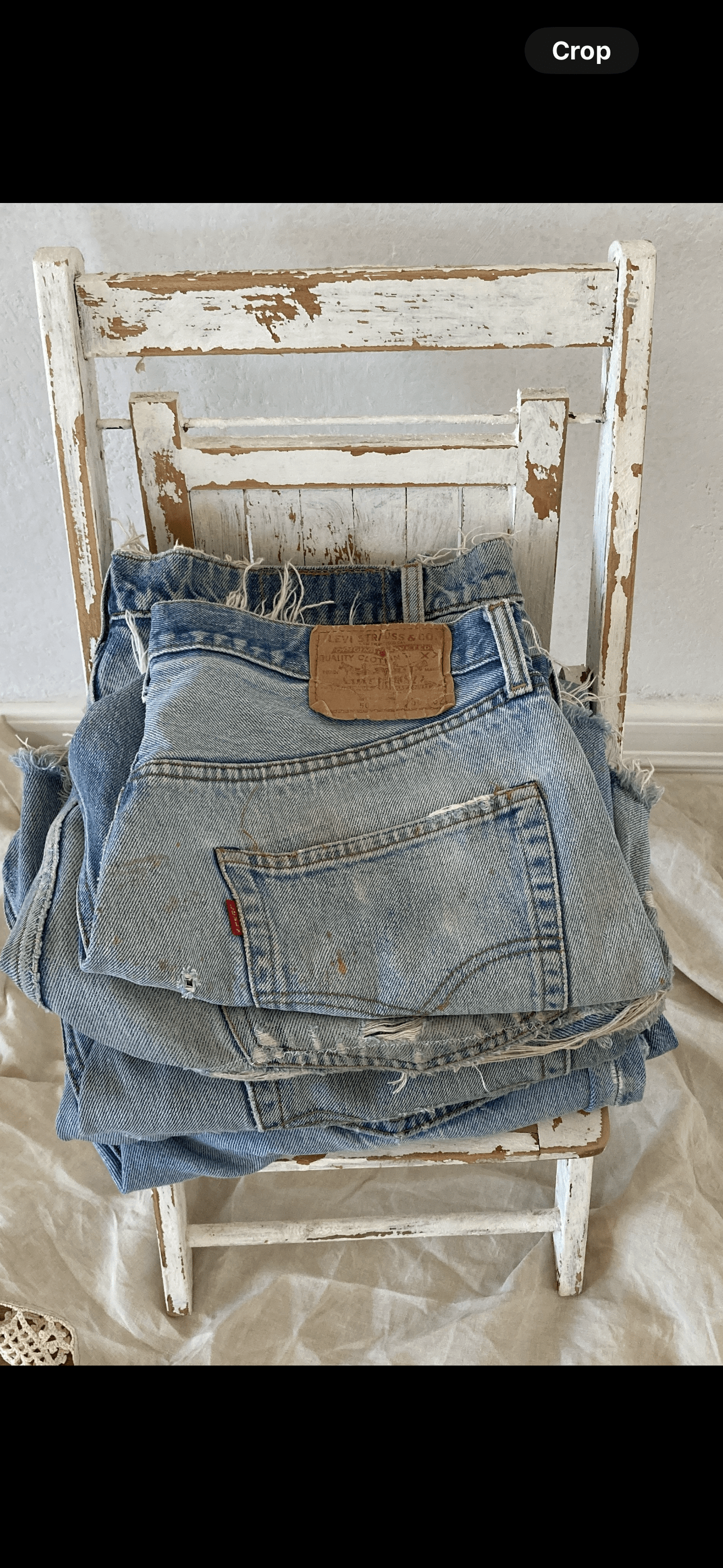 El Duende Vintage Levis Jean Shorts