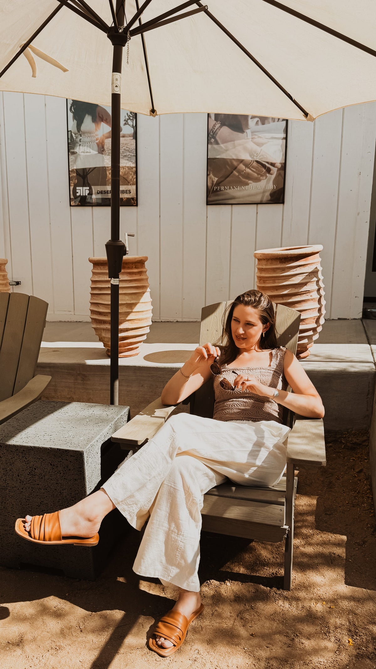Free People Pants Day's End Linen Pull-On Pants | Ivory