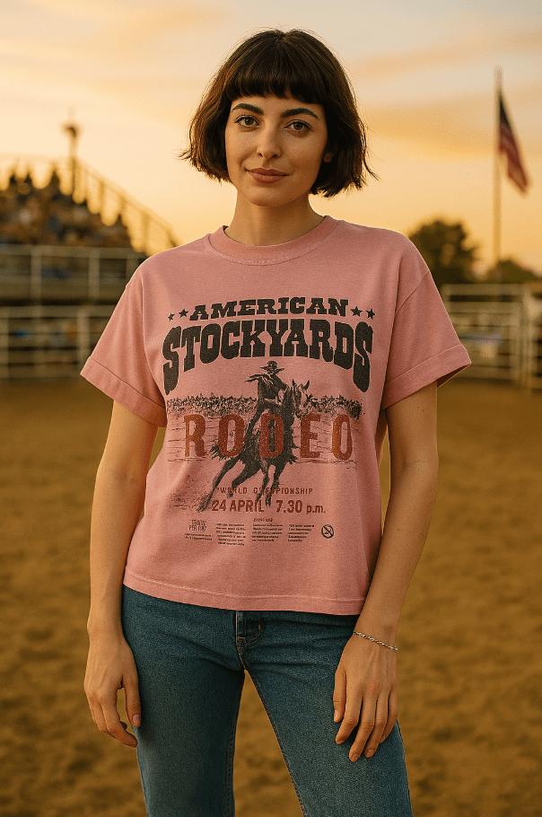 Girl-Dangerous American Stockyard