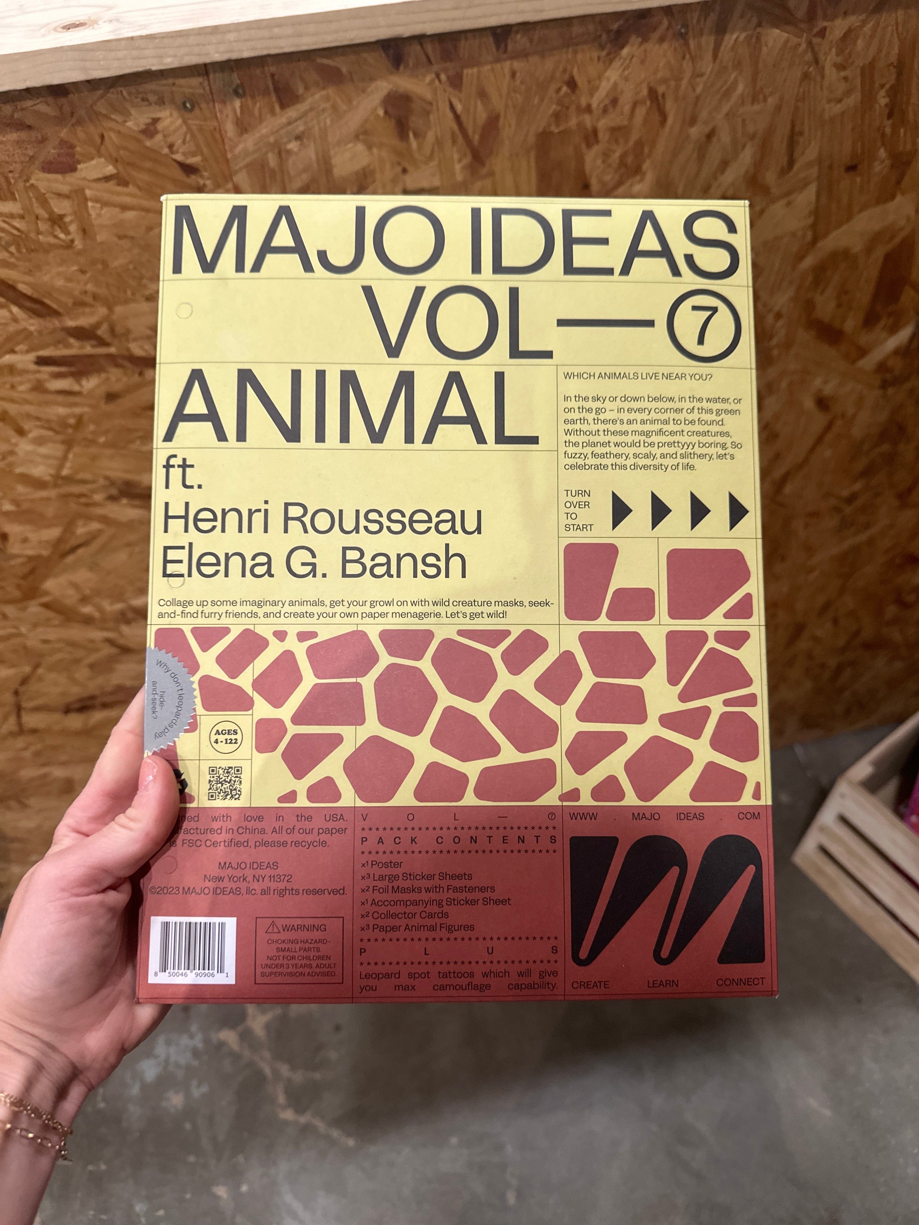 Hi Desert Times Magazines Majo Ideas Vol 7 Animal ft. Henri Rousseau and Elena G. Bansh