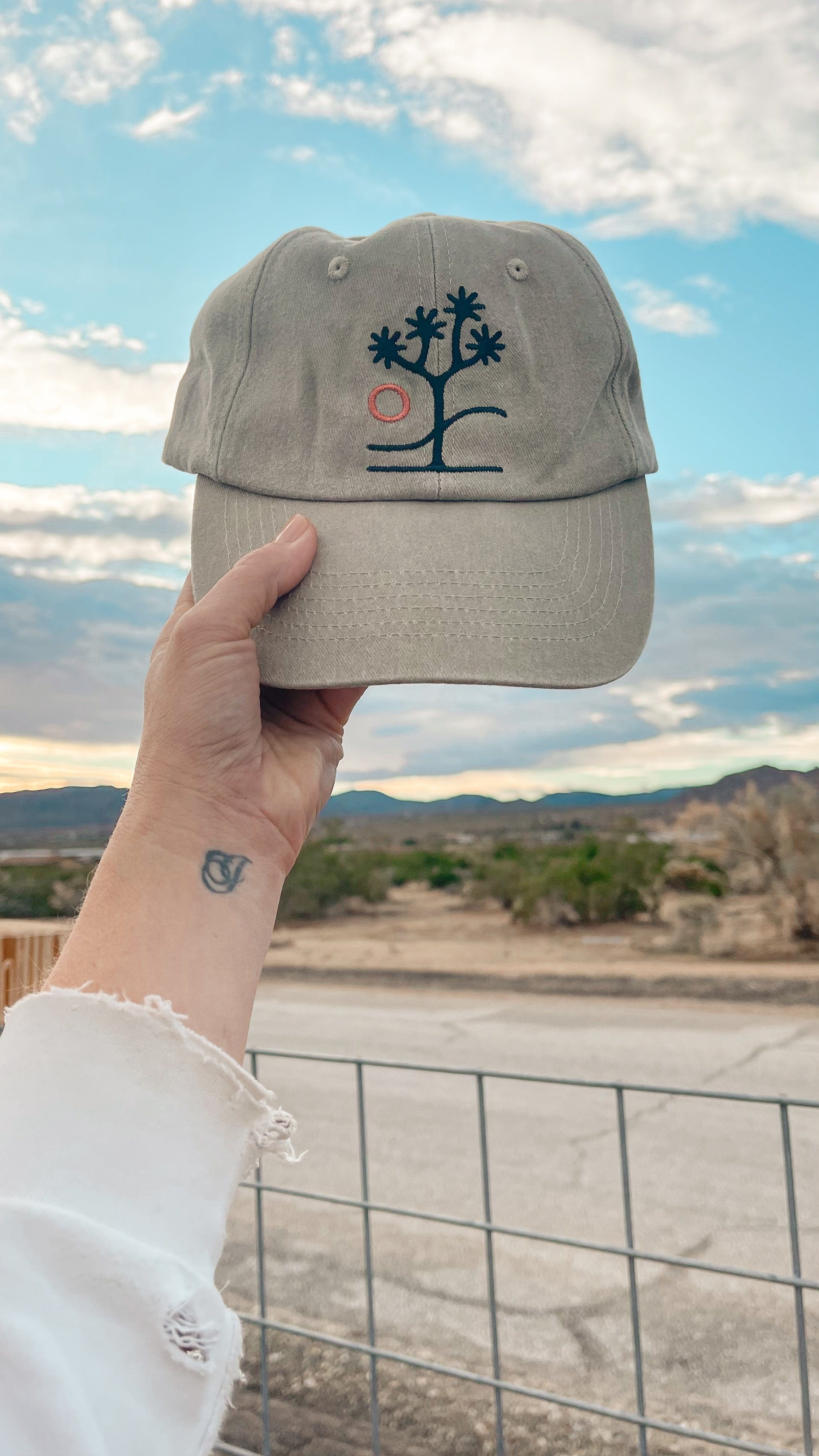 Amber Morgan Amber Morgan Sand Joshua Tree Ball Cap available in Joshua Tree at JT Trading Post