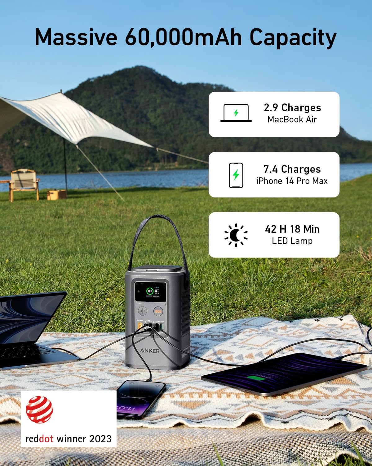 Anker Anker <b>548</b> Power Bank (PowerCore Reserve 192Wh) available in Joshua Tree at JT Trading Post