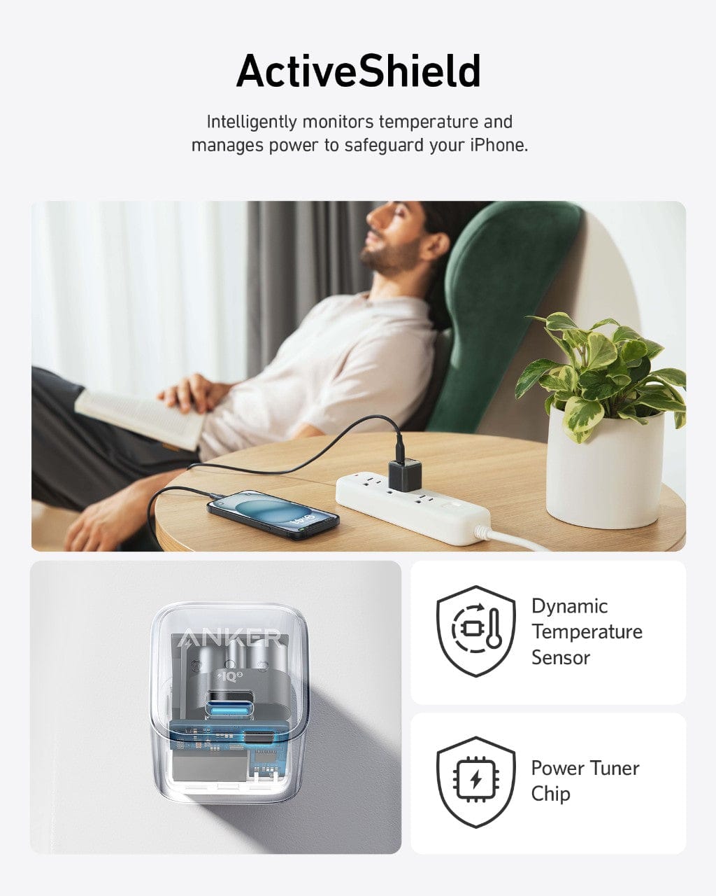 Anker Anker Nano Charger (20W) available in Joshua Tree at JT Trading Post