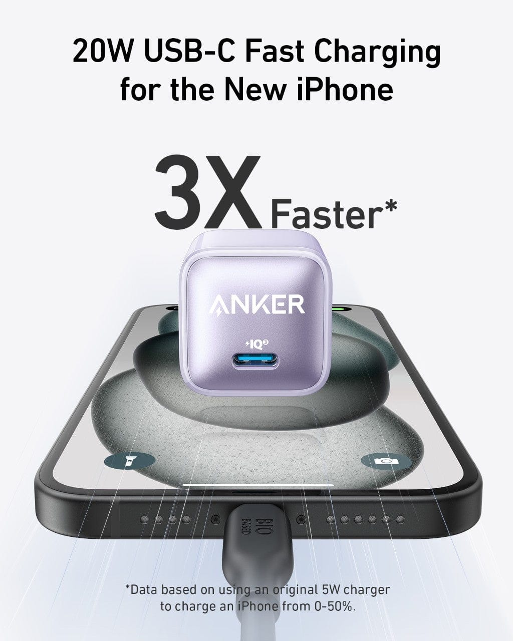 Anker Anker Nano Charger (20W) available in Joshua Tree at JT Trading Post