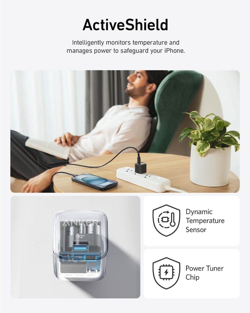 Anker Anker Nano Charger (20W) available in Joshua Tree at JT Trading Post