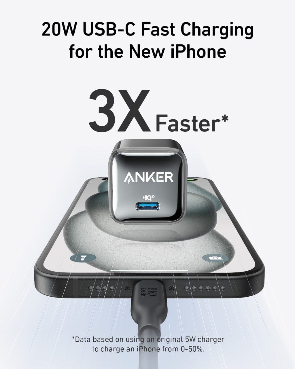 Anker Anker Nano Charger (20W) available in Joshua Tree at JT Trading Post