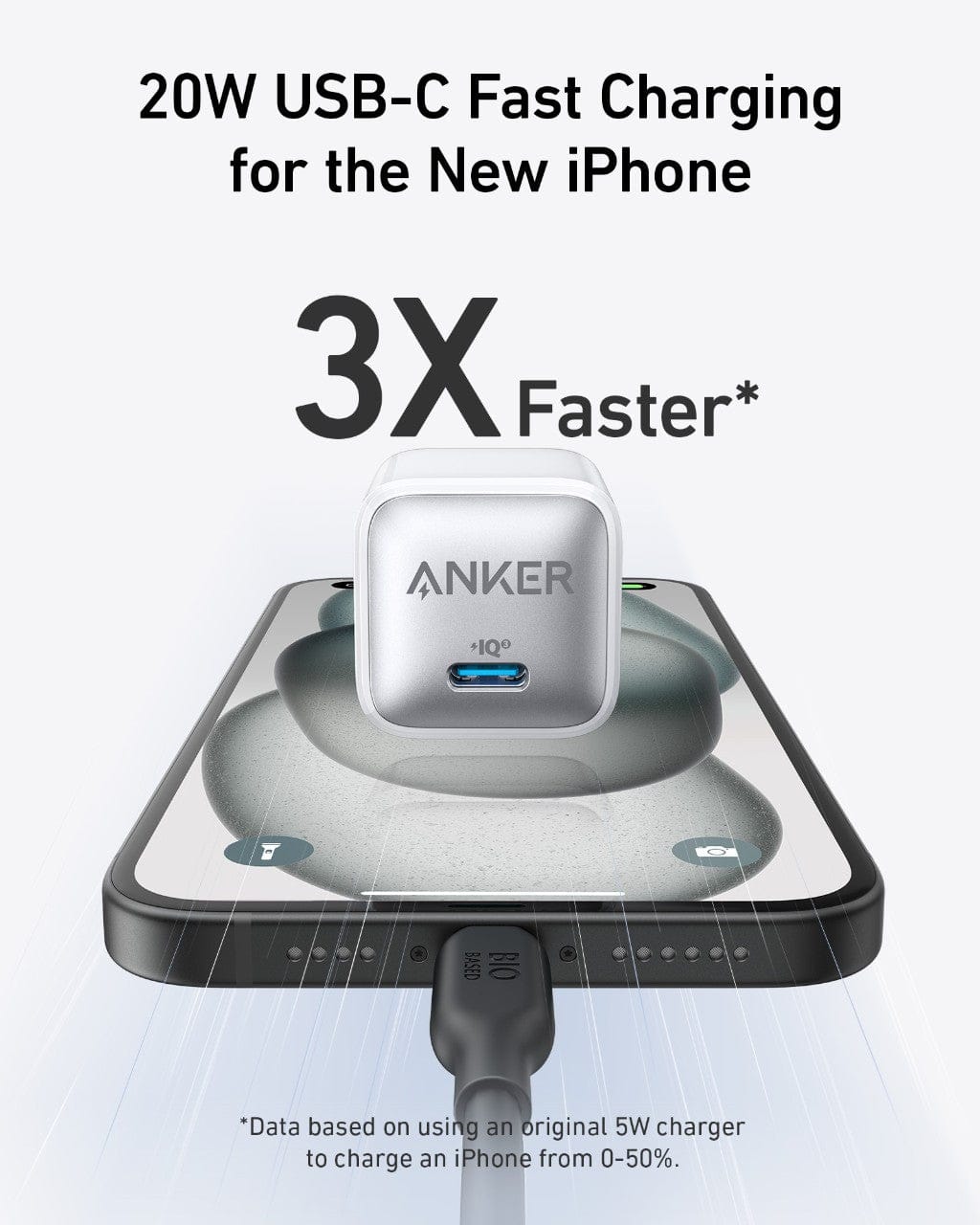 Anker Anker Nano Charger (20W) available in Joshua Tree at JT Trading Post
