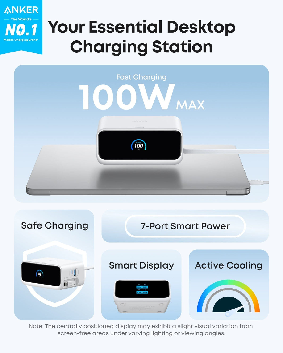Anker Anker Nano Charging Station (7-in-1, 100W) available in Joshua Tree at JT Trading Post