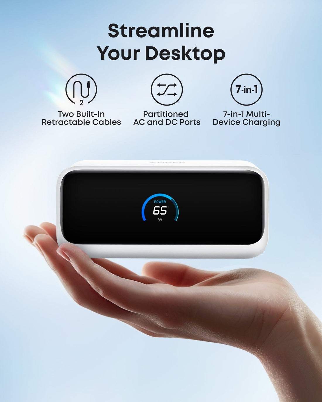 Anker Anker Nano Charging Station (7-in-1, 100W) available in Joshua Tree at JT Trading Post