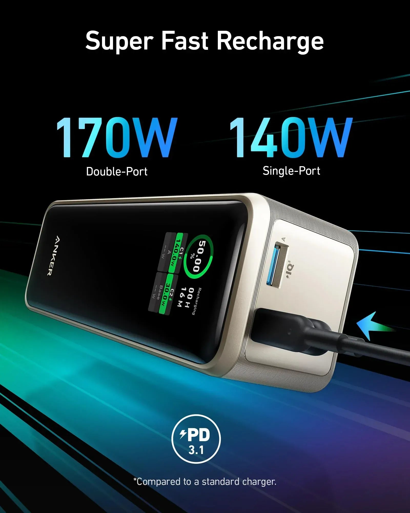 Anker Anker Prime Power Bank (27K, 250W) available in Joshua Tree at JT Trading Post