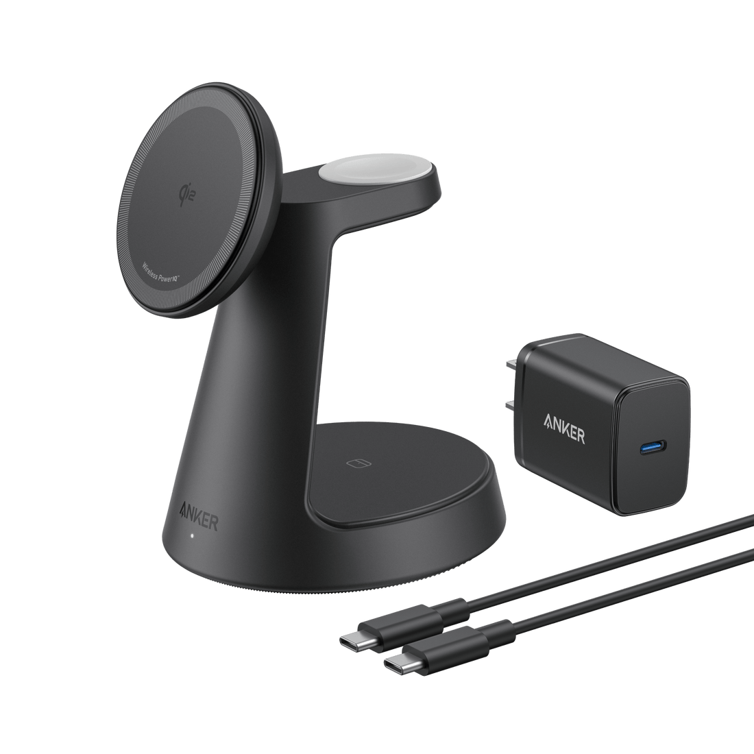 Anker Anker MagGo Wireless Charging Station (3-in-1, Dock Stand) available in Joshua Tree at JT Trading Post