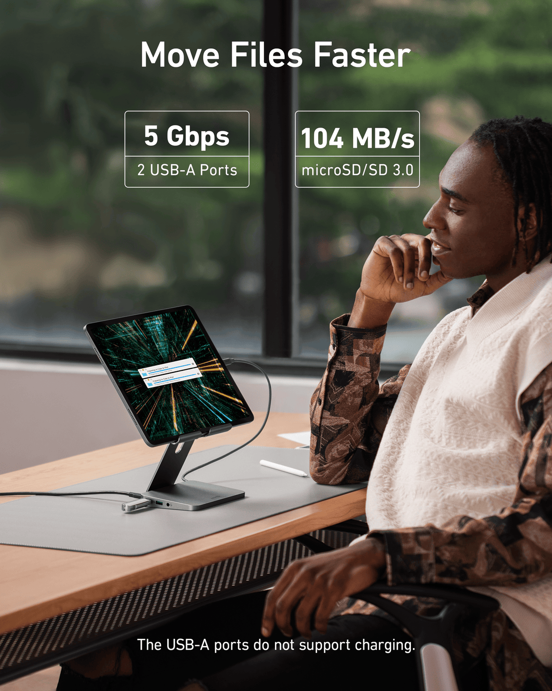 Anker Anker <b>551</b> USB-C Hub (8-in-1, Tablet Stand) available in Joshua Tree at JT Trading Post
