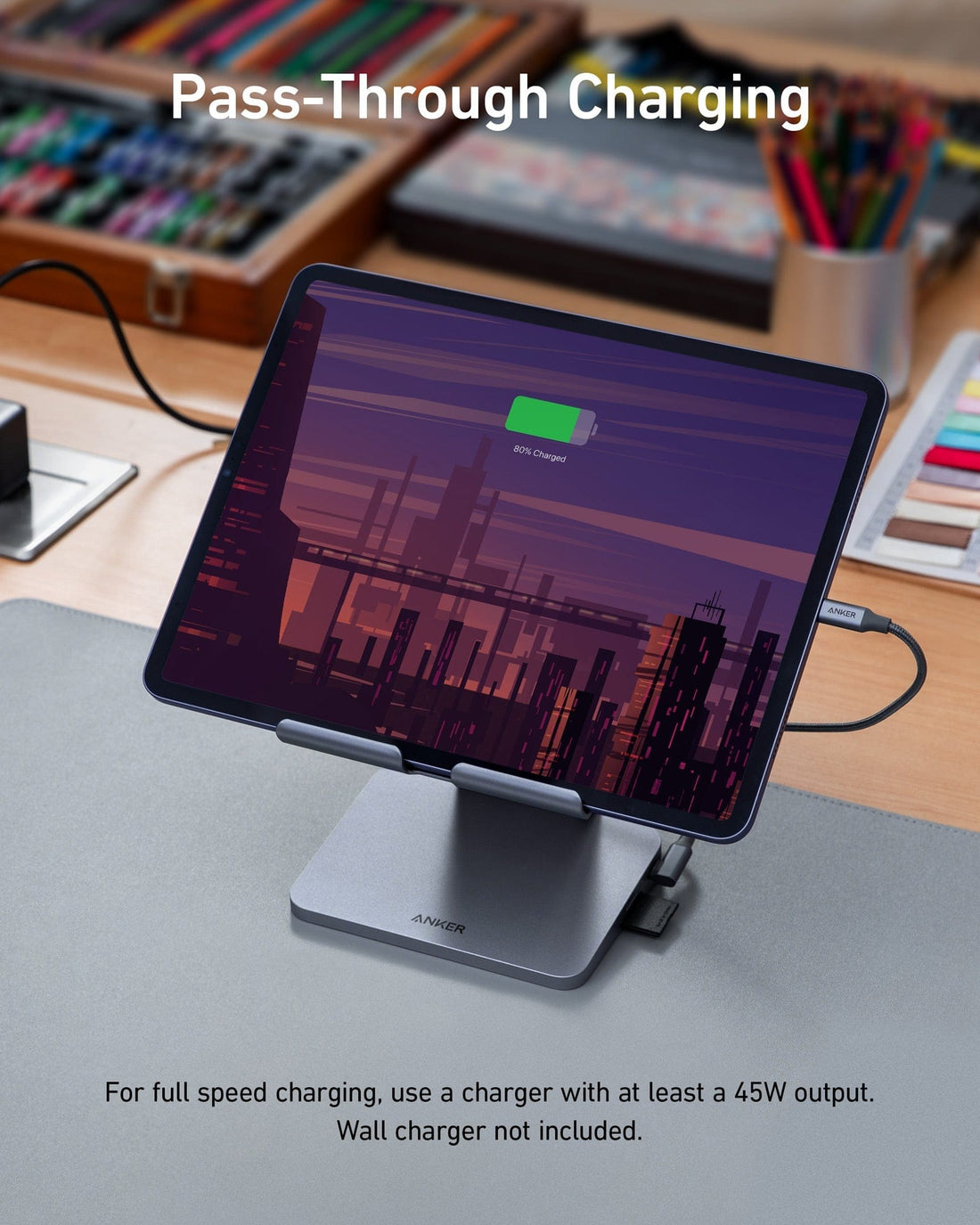 Anker Anker <b>551</b> USB-C Hub (8-in-1, Tablet Stand) available in Joshua Tree at JT Trading Post