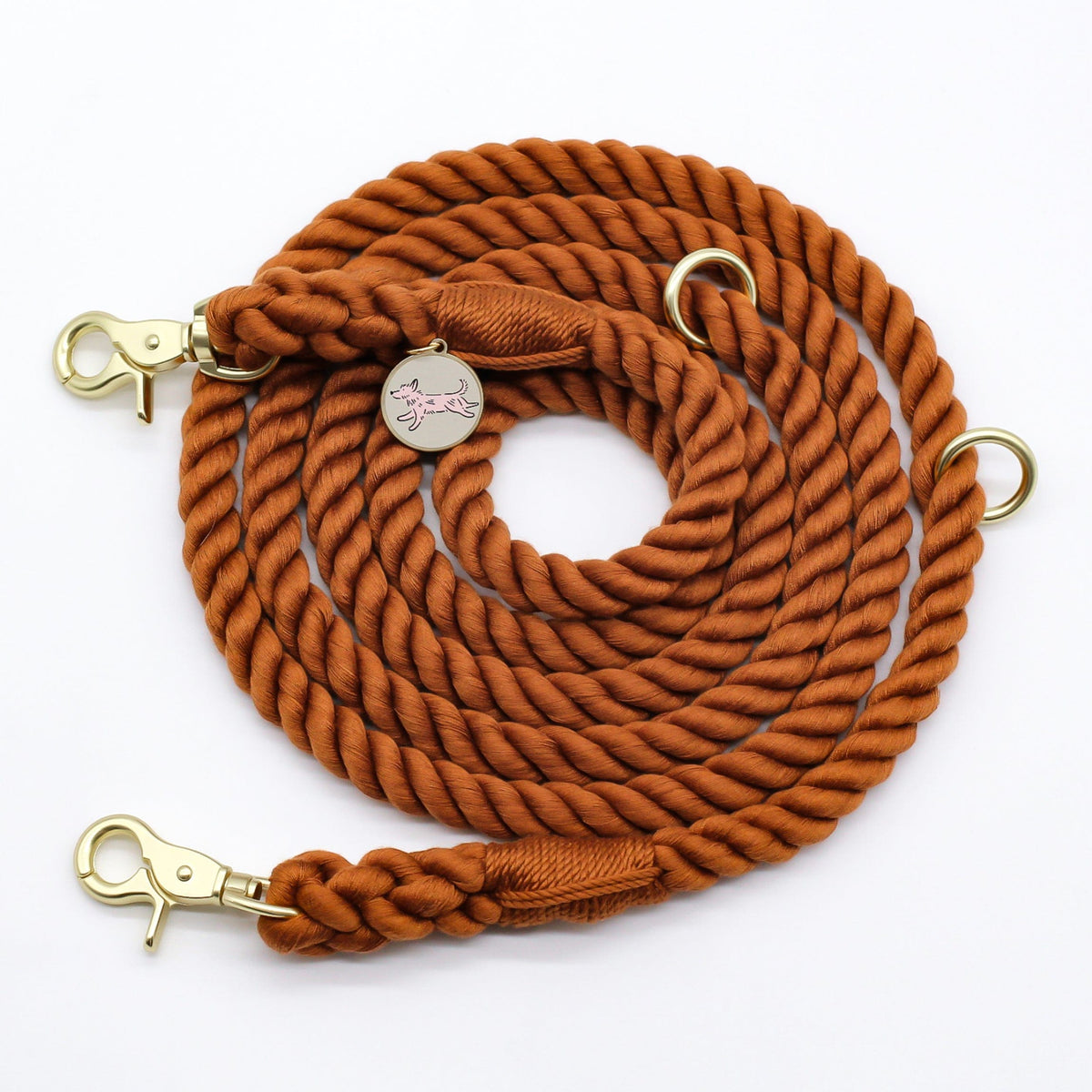 Bop Pop Pets Hands-Free Rope Leash | Desert Clay available in Joshua Tree at JT Trading Post