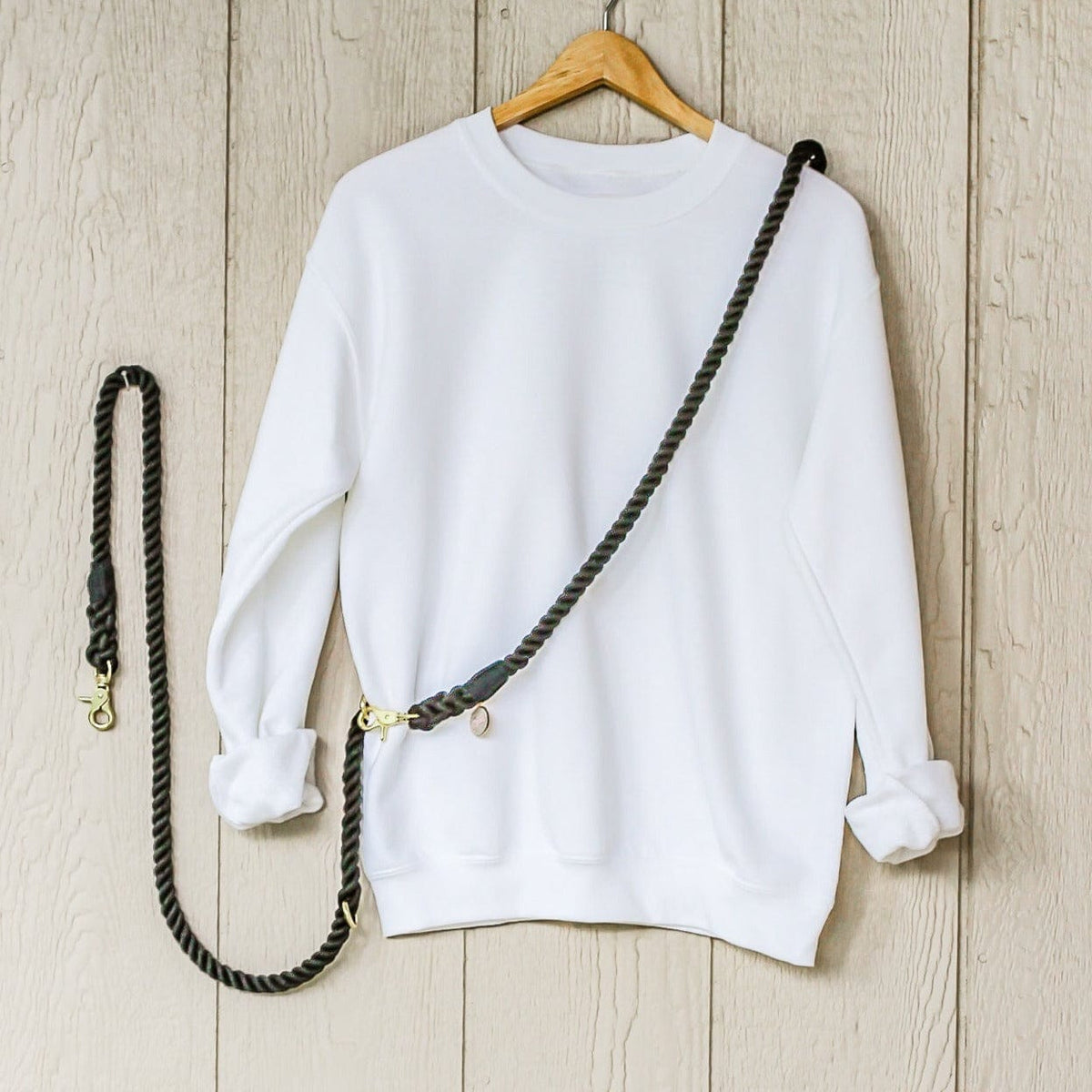 Bop Pop Pets Hands-Free Rope Leash | Onyx available in Joshua Tree at JT Trading Post