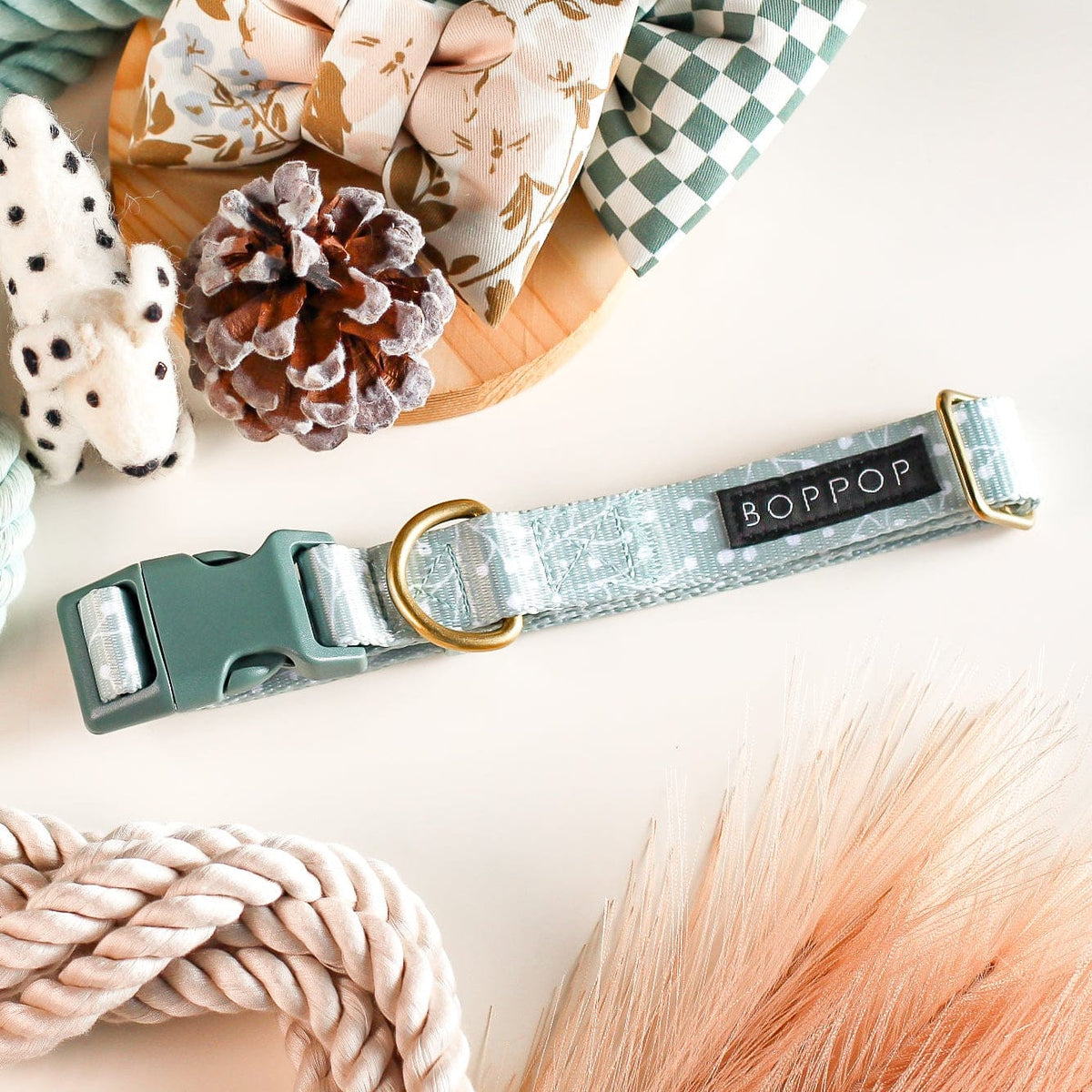 Bop Pop Pets Juniper Dog Collar available in Joshua Tree at JT Trading Post
