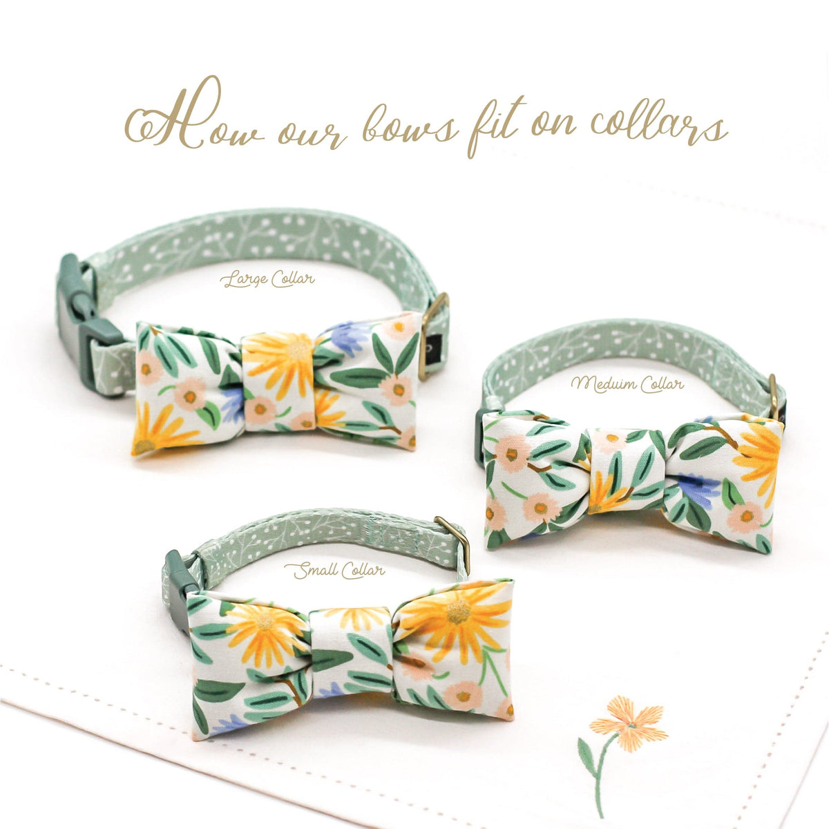 Bop Pop Pets Juniper Dog Collar available in Joshua Tree at JT Trading Post